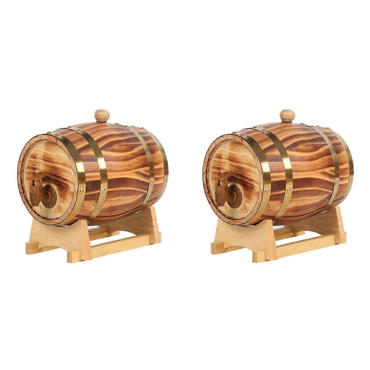 Oak , 1.5 L / 3 L Oak Storage Built-in Foil Liner,C