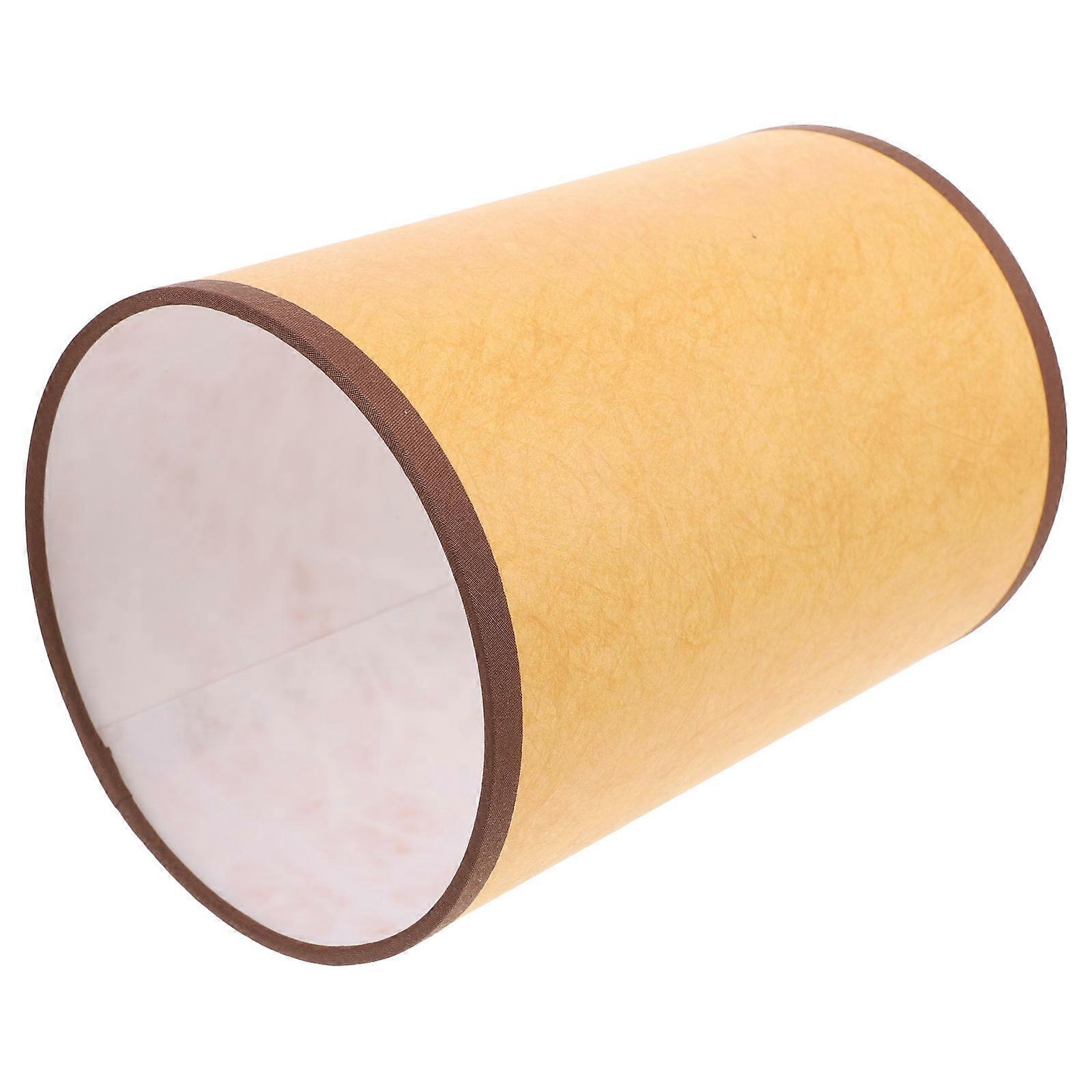 Replacement Lamp Shade Household Ceiling Lampshade Rustic Style Chocolate 20X14X14CM Diffuse Lighting 1Pack