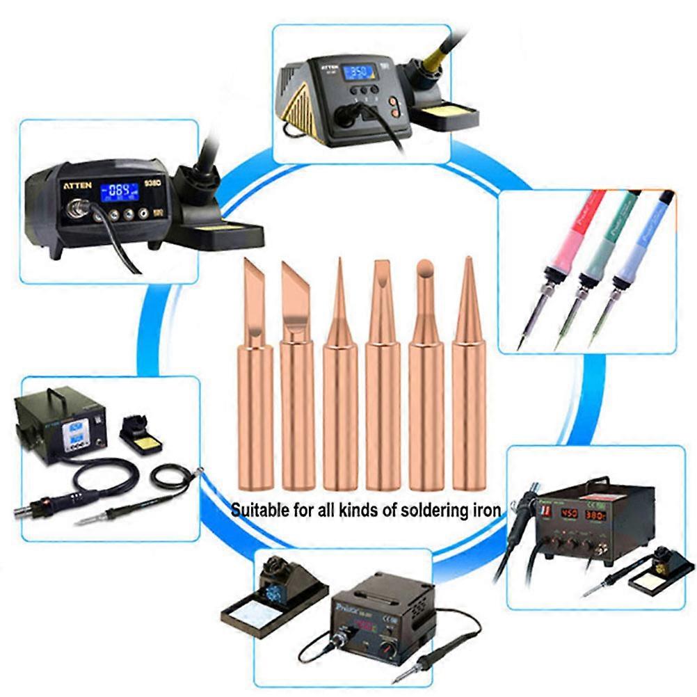 Soldering Bit Copper Soldering Tool for Handyman DIY Projects 1Set