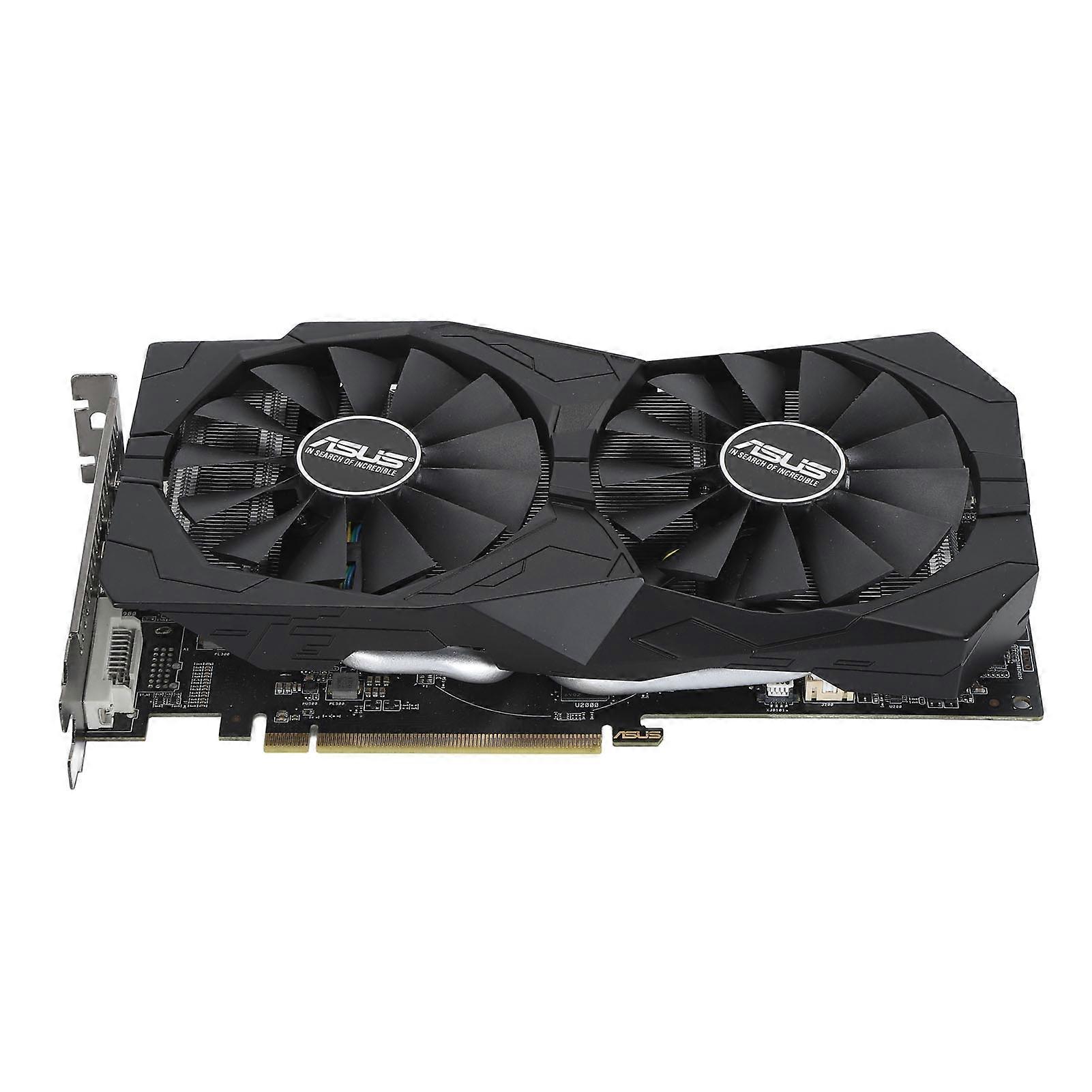 Carte graphique RX580 8 Go, GDDR5 professionnelle 256 bits, double ventilateur de refroidissement efficace, pour ordinateur de bureau
