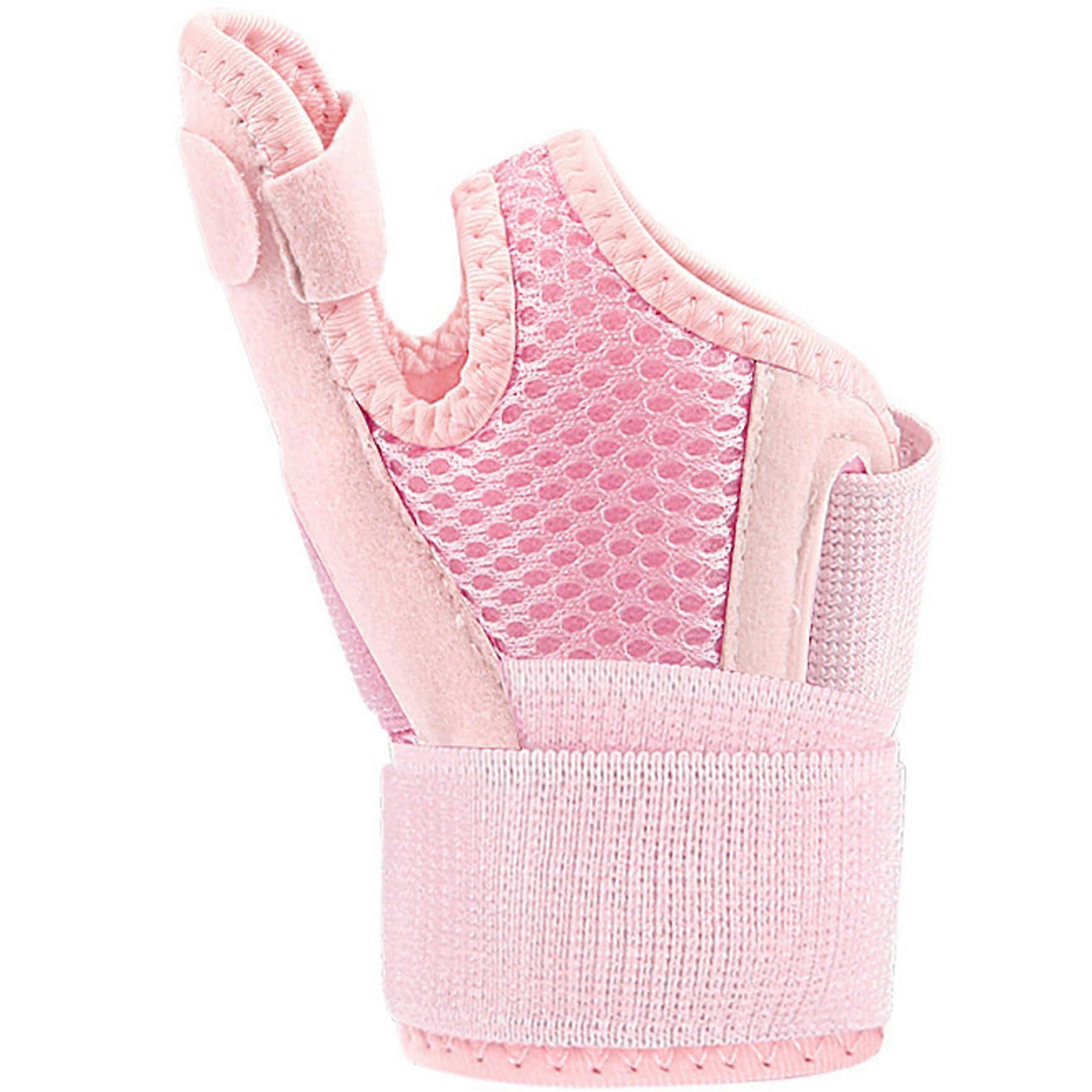 Thumb Clamp for Wrist Support - Breathable Tunnel Design for Pain Relief, Fits Right or Left Hand, Adjustable Size