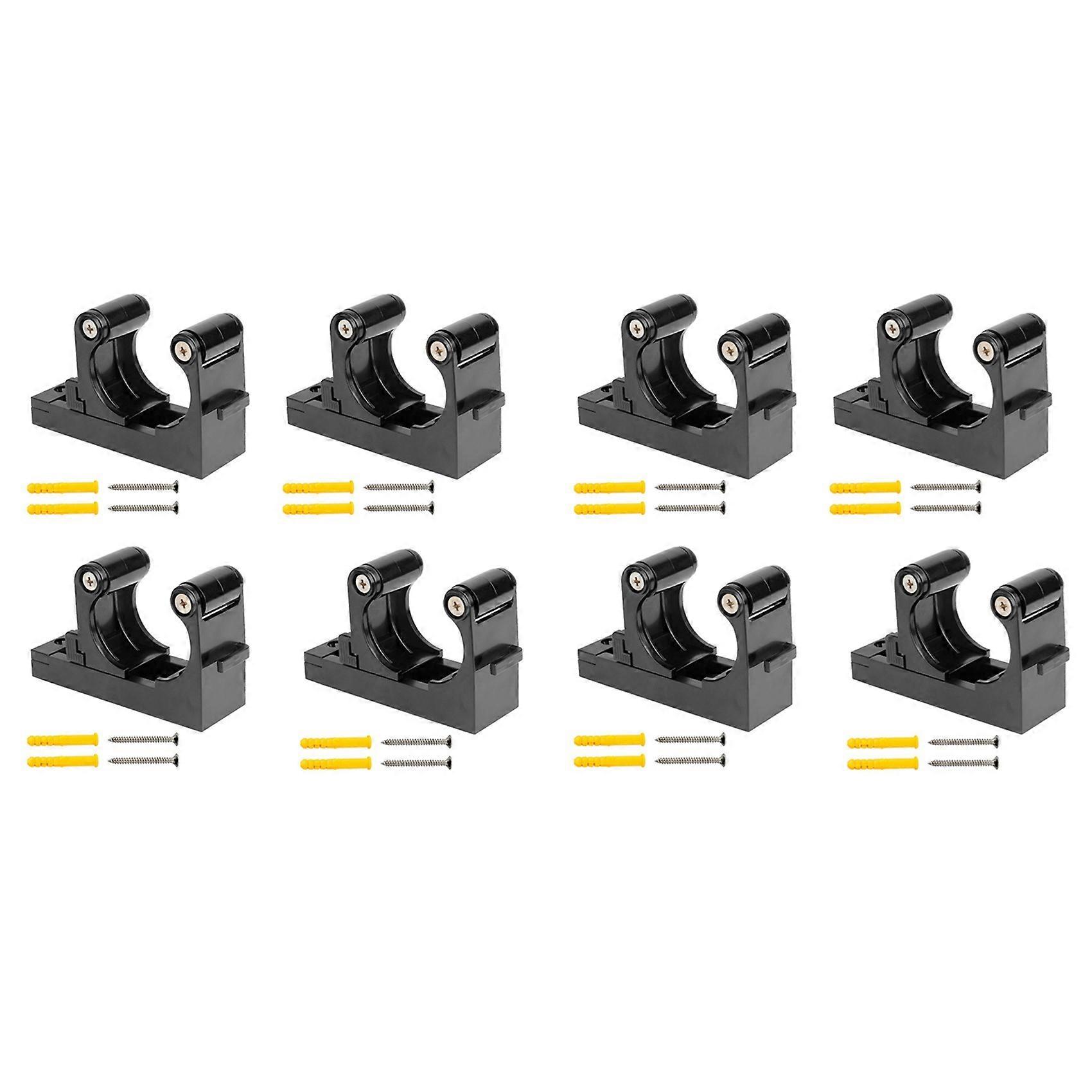 4PCS Bicycle Wall Mount Hook Bicycle Parking Rack Black