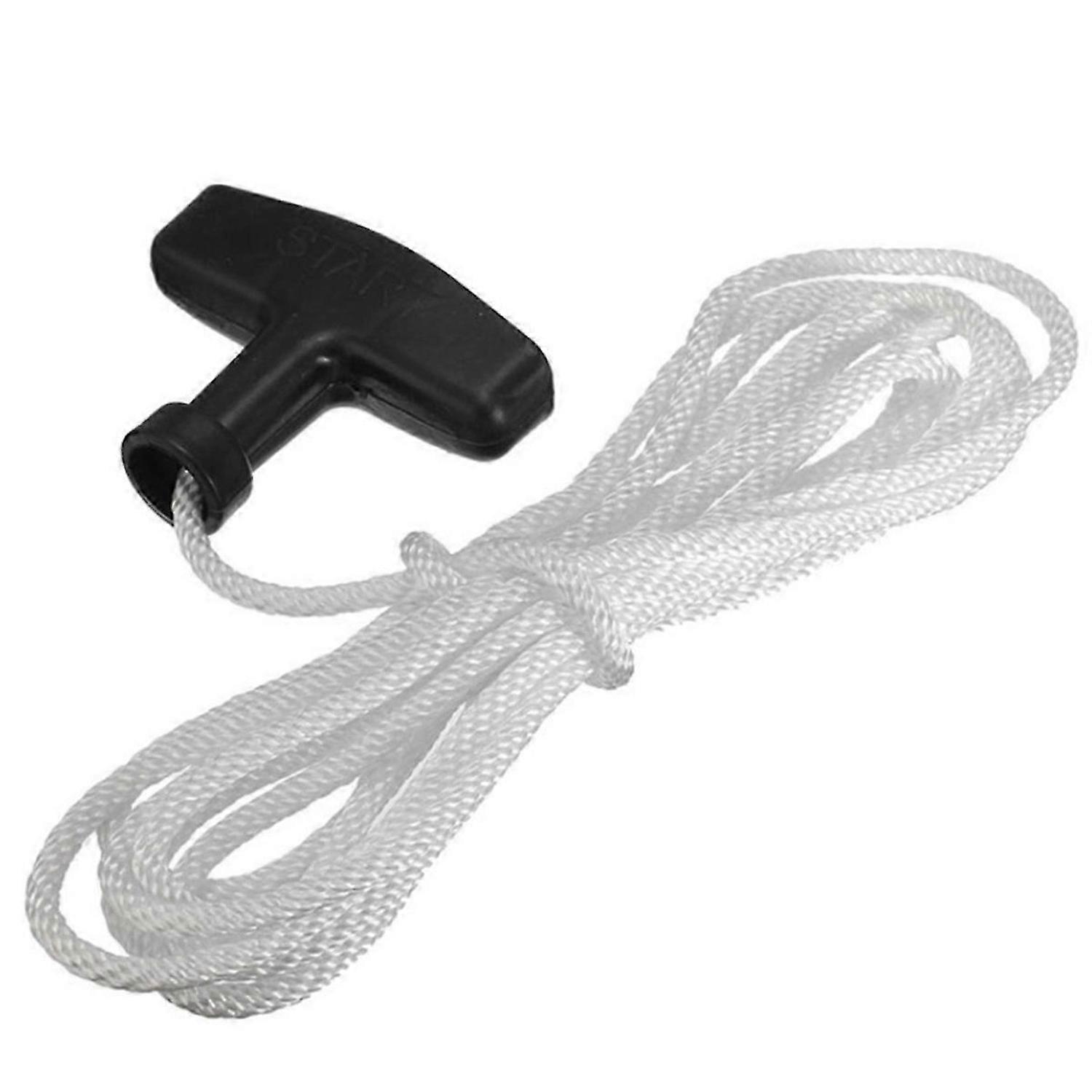 3 Meters Recoil Starter Pull Rope Starter with Handle Handle Rope Universal Pet Engine Pull Rope Law