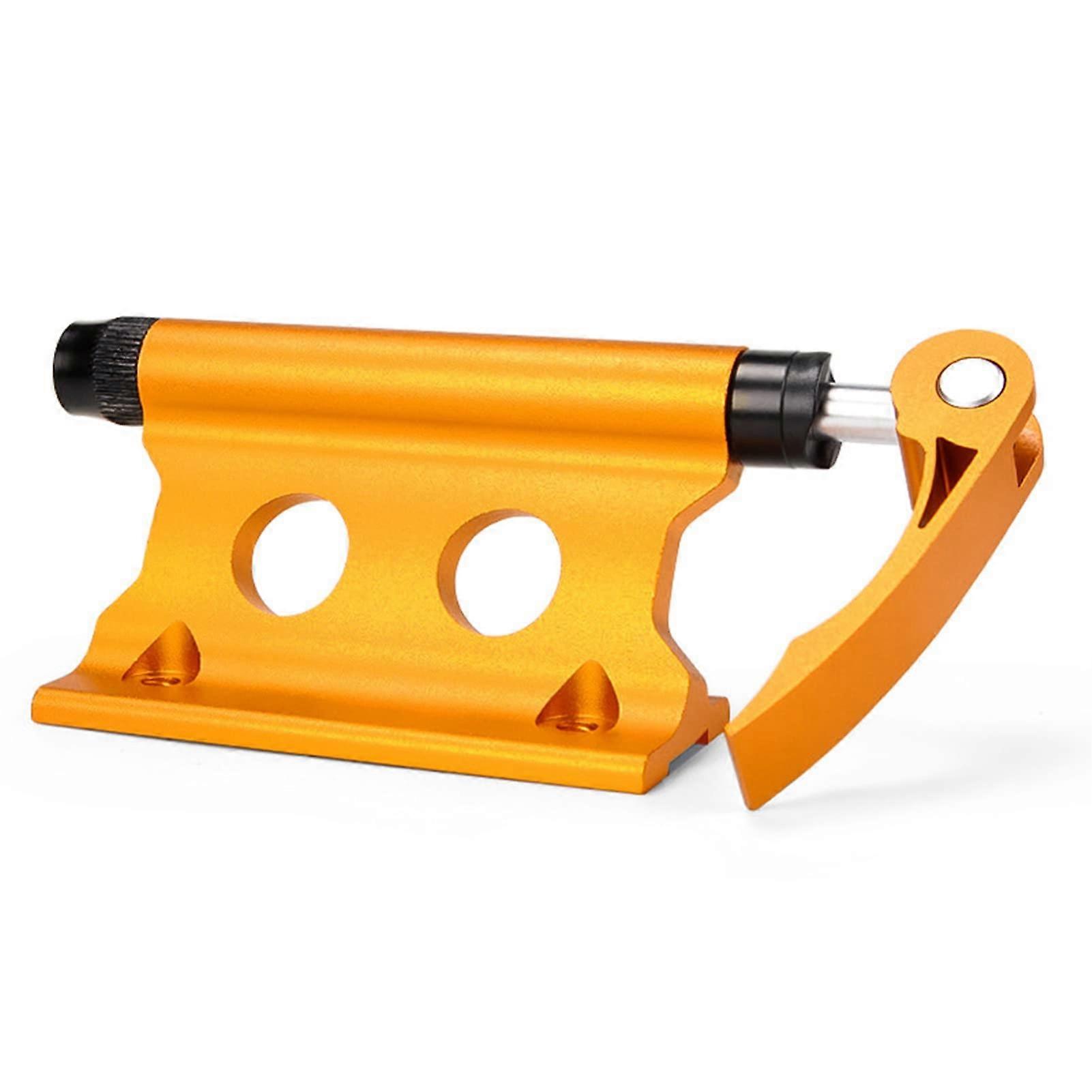 Universal QuickRelease Fork Block Mount Aluminum Alloy Roof Rack Holder Clamps Yellow