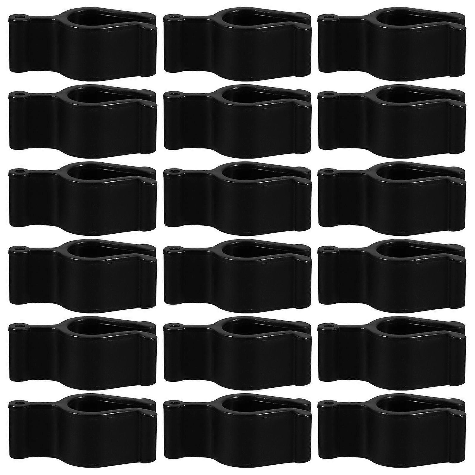 50pcs漏れ防止化粧品ディスペンサーポンプロッククリッププラスチックポンプボトルバックルクランプ旅行キャンプローションシャンプーオイル容器用