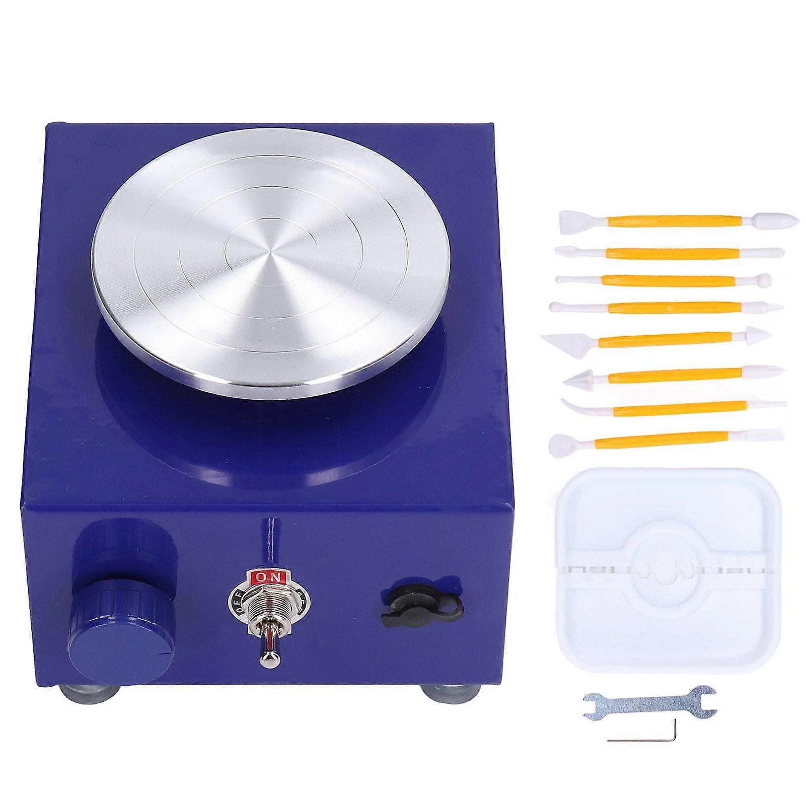 2025 Latest Model  Mini Pottery Wheel Bright Color Compact Structure Easy