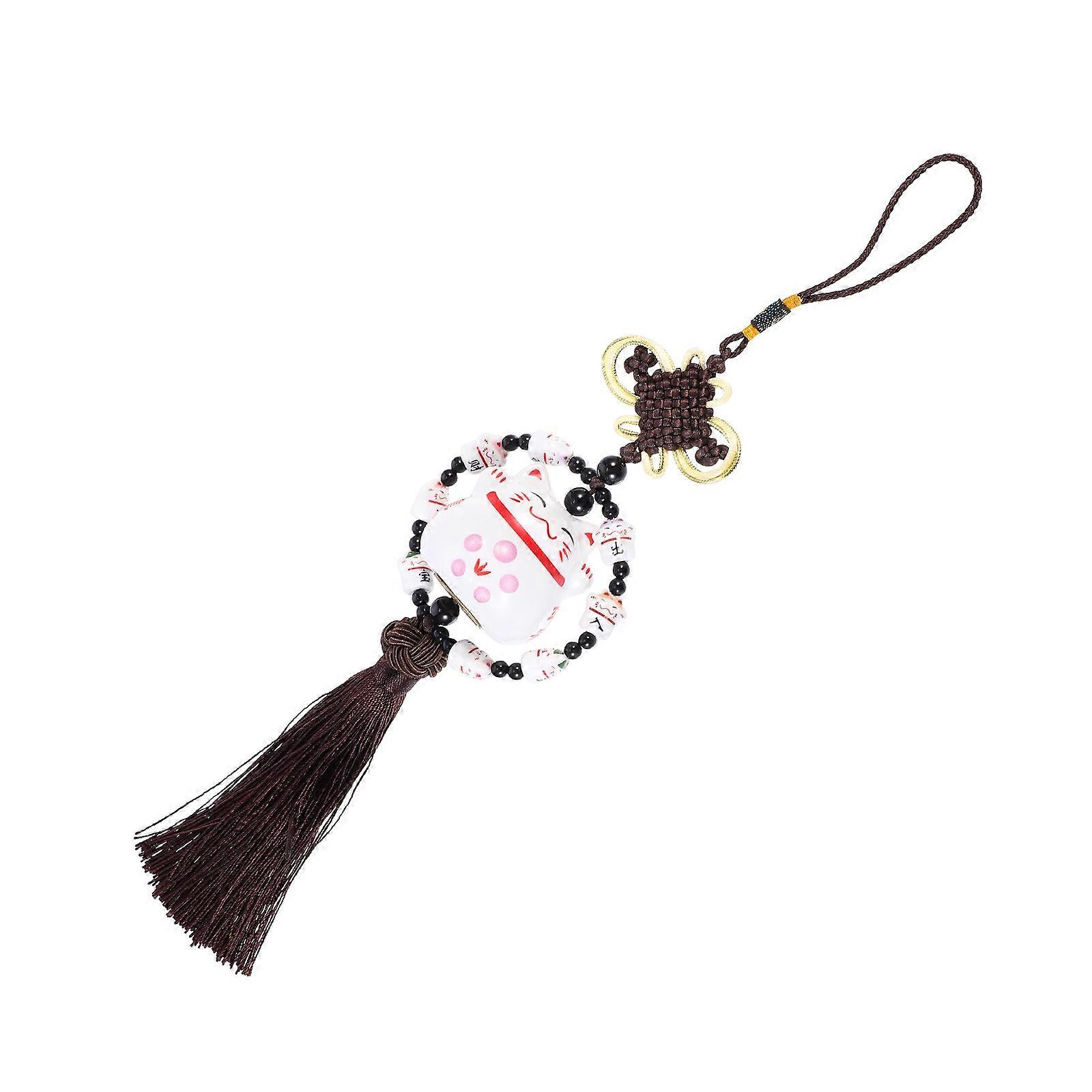 Cat Dashboard Accessories Cat Car Ornament 35x9cm Traditional Style 1Set