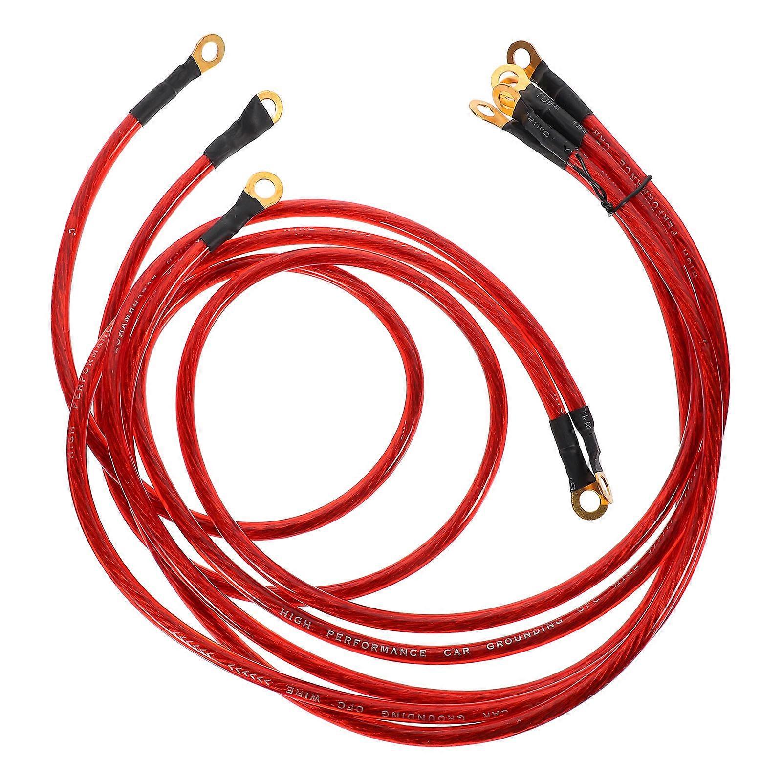 Audio Cable Replacement Subwoofer Compatibility Audio Device 47.2X0.4X0.4In 5Set