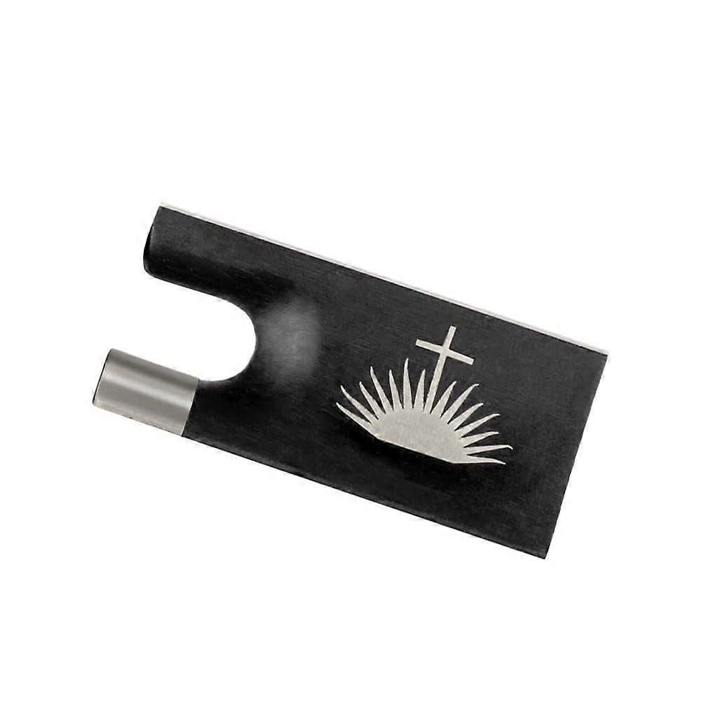 Violin Accessories 1 Piece Ebony Frog 4/4 Violin Bow Cupronickel Mounted Replacement Parts