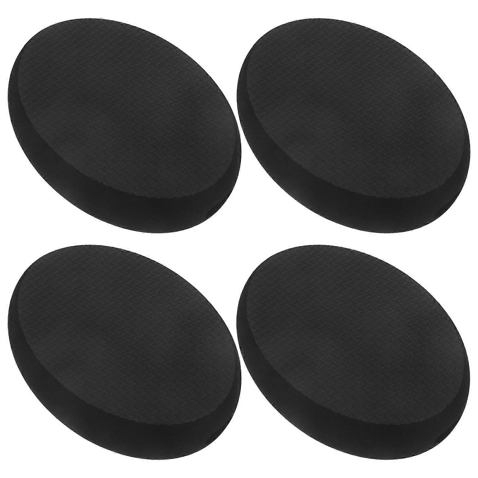 Black EVA Body Lotion Applicator Replacement Heads for Home Use Comfortable Wet and Brush