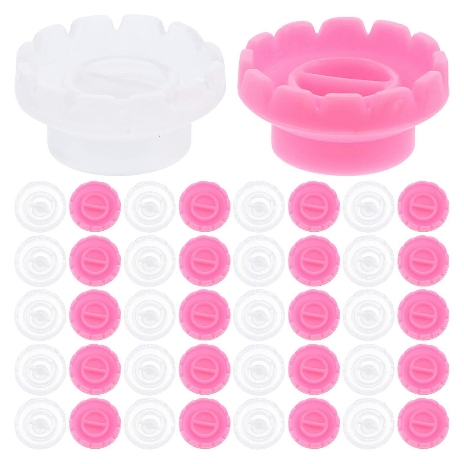 Glue Cups for Lash Extensions Eyelash Glue Holders Small Eyelash Grafting Tools White 1.4x1.4x0.7cm Lash Extension 200Pcs