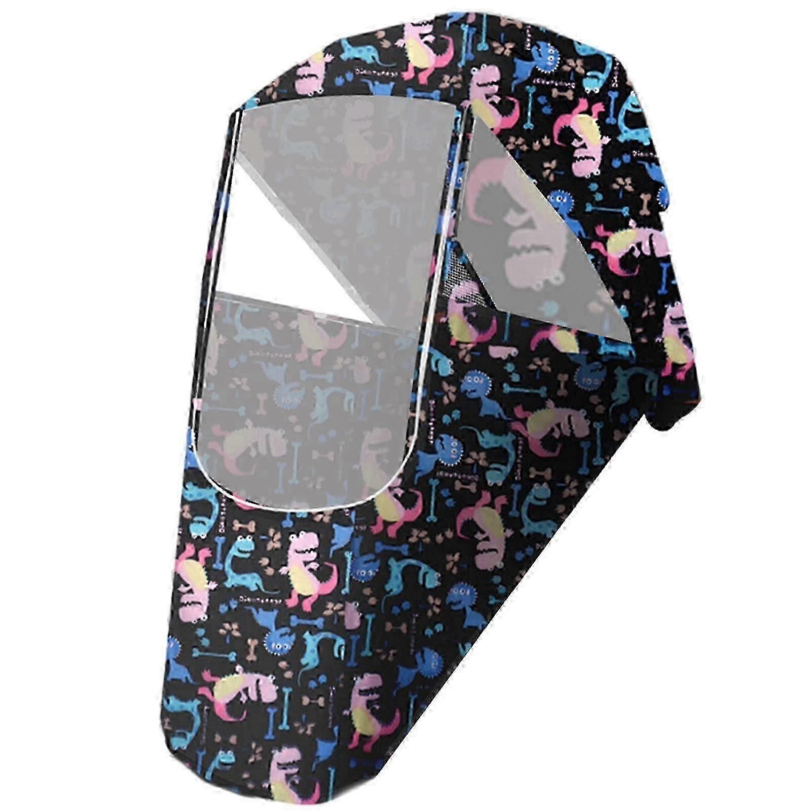 Dinosaur Stroller Rain Cover for Standard Sized Single Baby & Jogging Stroller - Waterproof Protection Against Rain & Wind