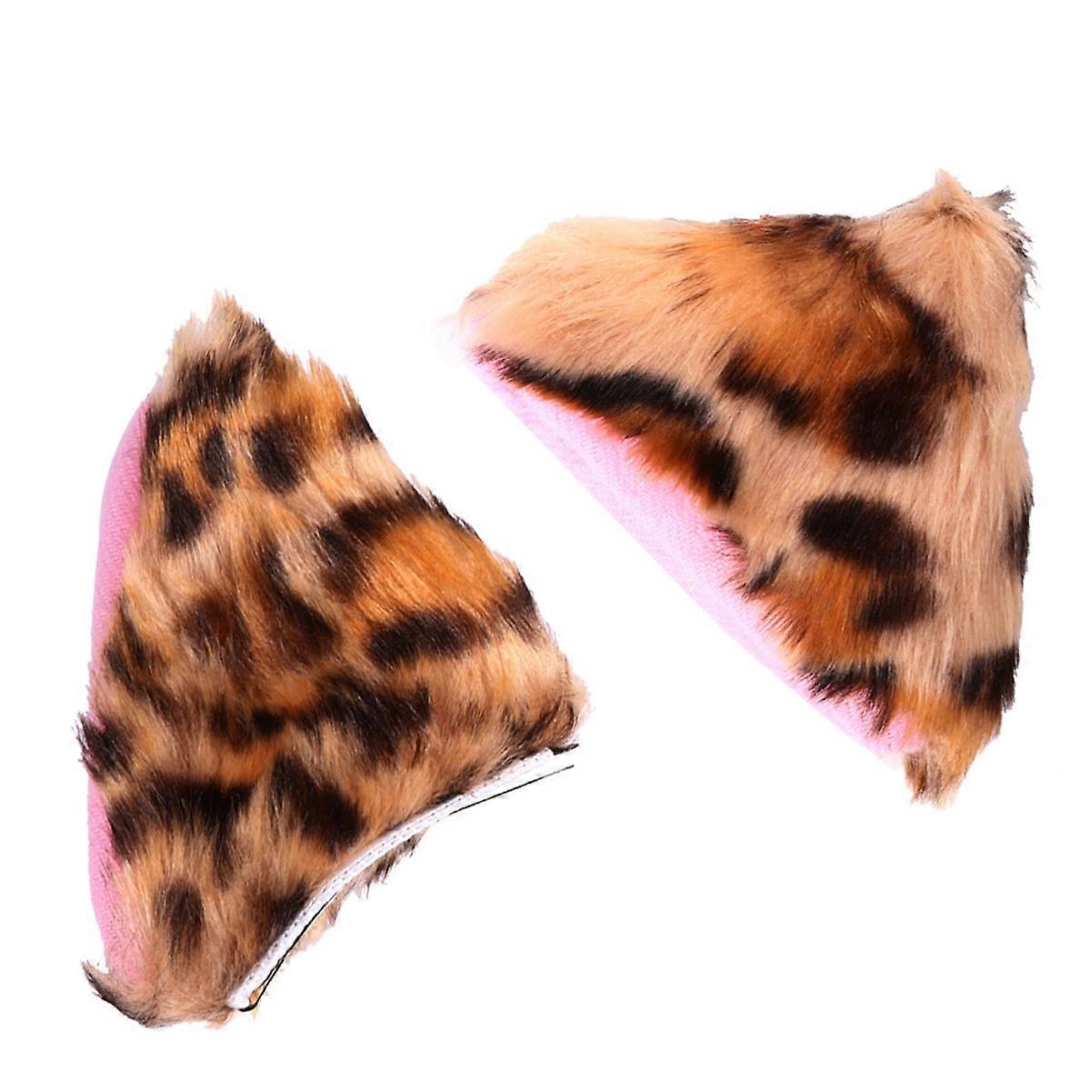 Plush Cat Ear Hair Clip for Cosplay Lightweight Rabbit Style Accessory for Halloween, Parties, Dress Up & Unique Occasions