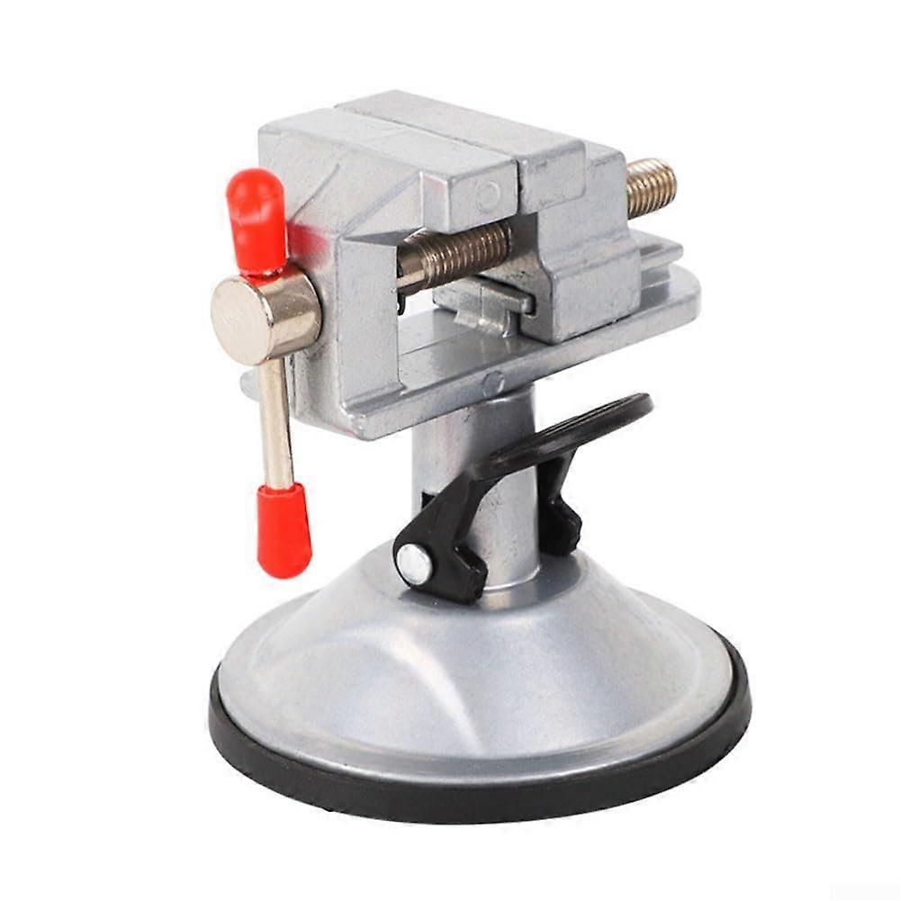 Bench Vise Metal Work Table Clamping Tool with 360Degree Swivel Base