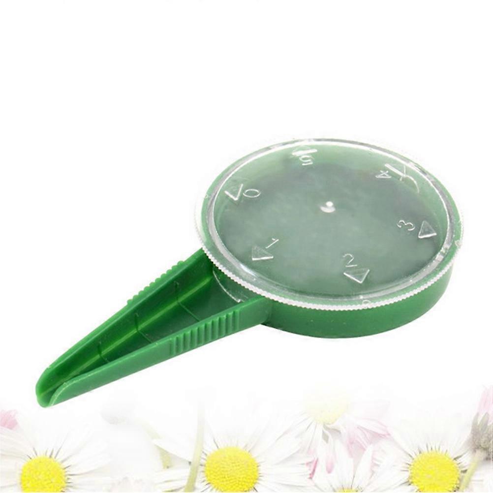 Garden planter Dispenser with 5 Size Settings for Precise Control and Use Green Plastic