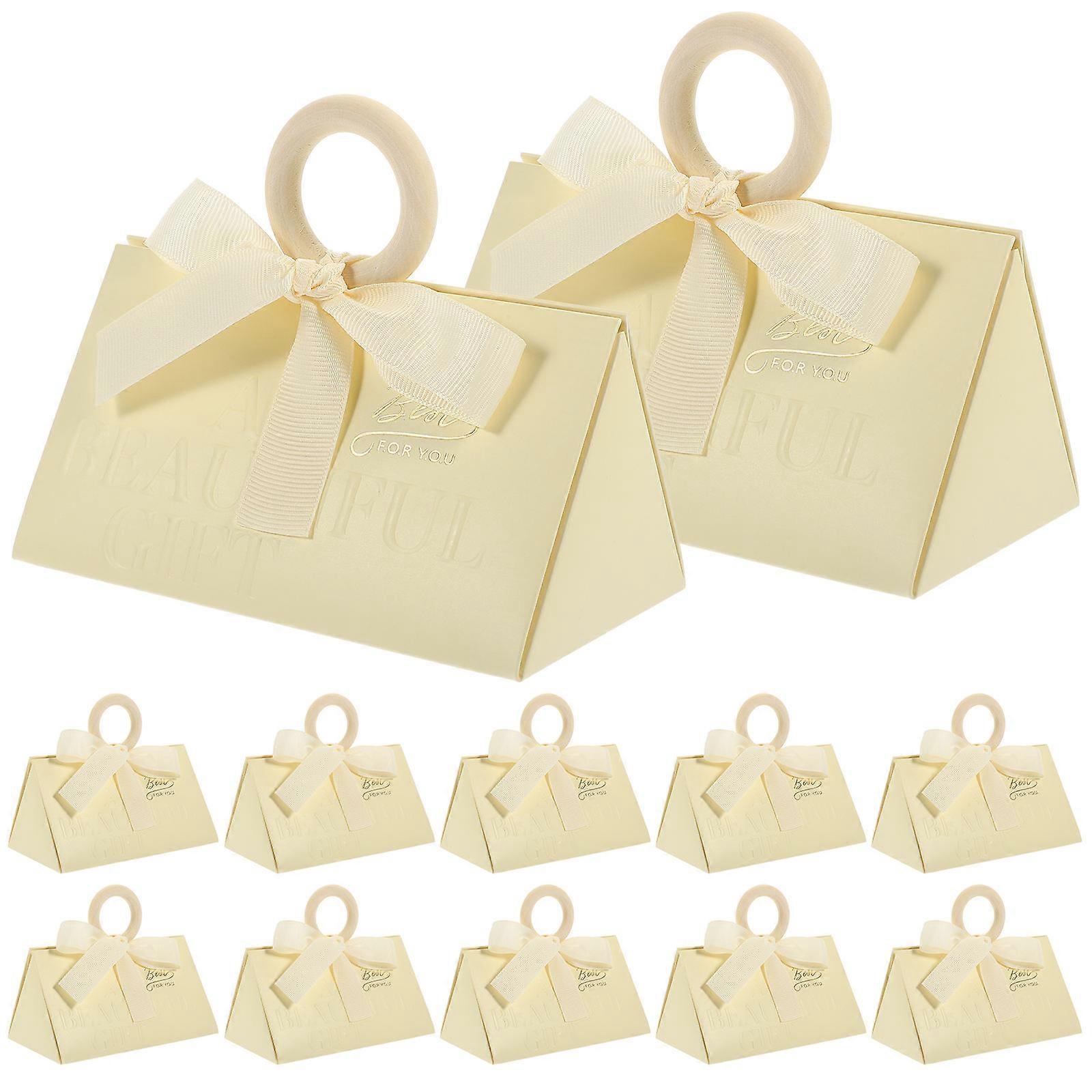 Goodies Boxes Valentine's Day Dessert Boxes DIY Projects 13X7.5X6.5CM Materials 20Pack