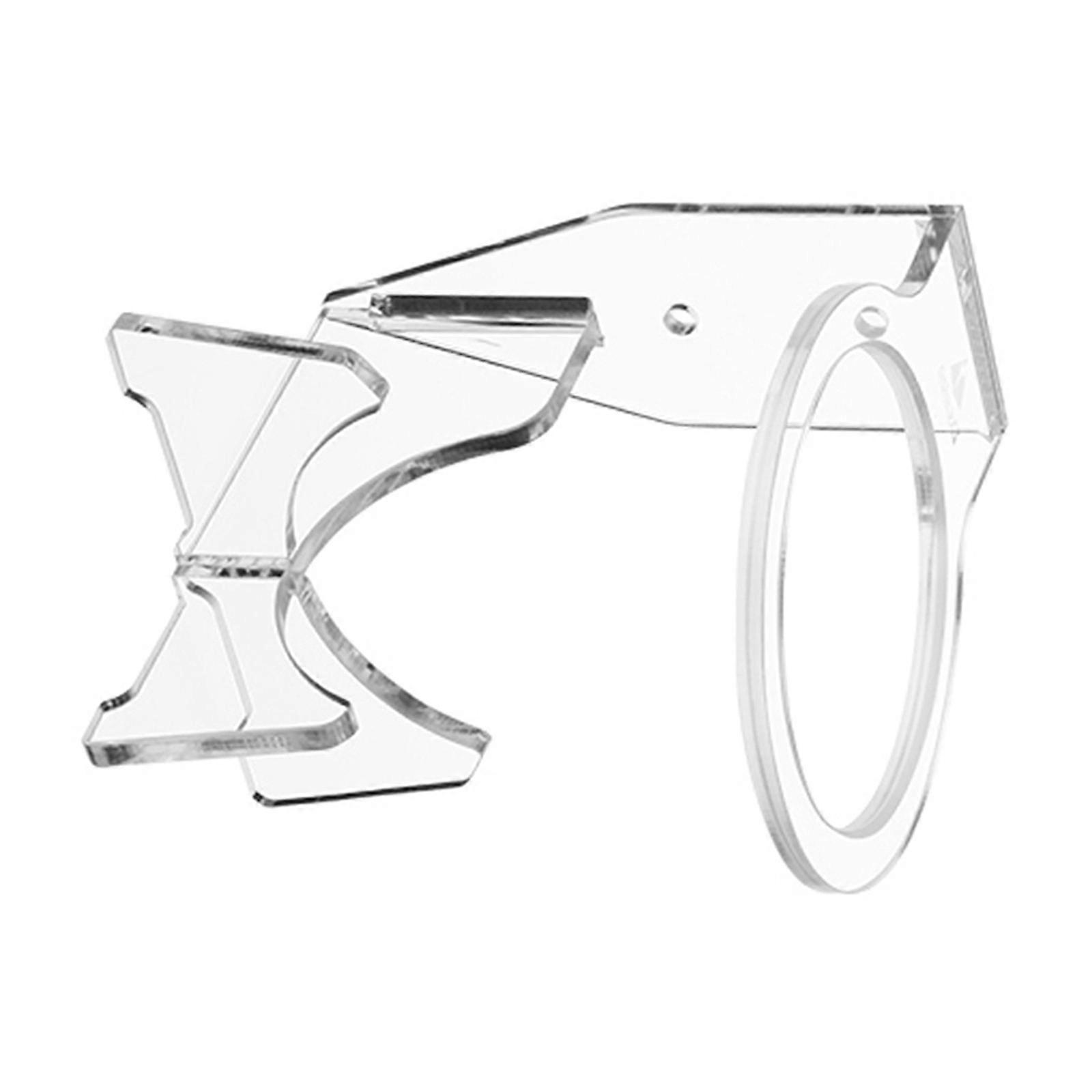 Wandmontage Stand Acryl Display Houder Organsier Rack voor 2024 Draagbare Luidspreker met Nauwkeurig Ontwerpen transparant