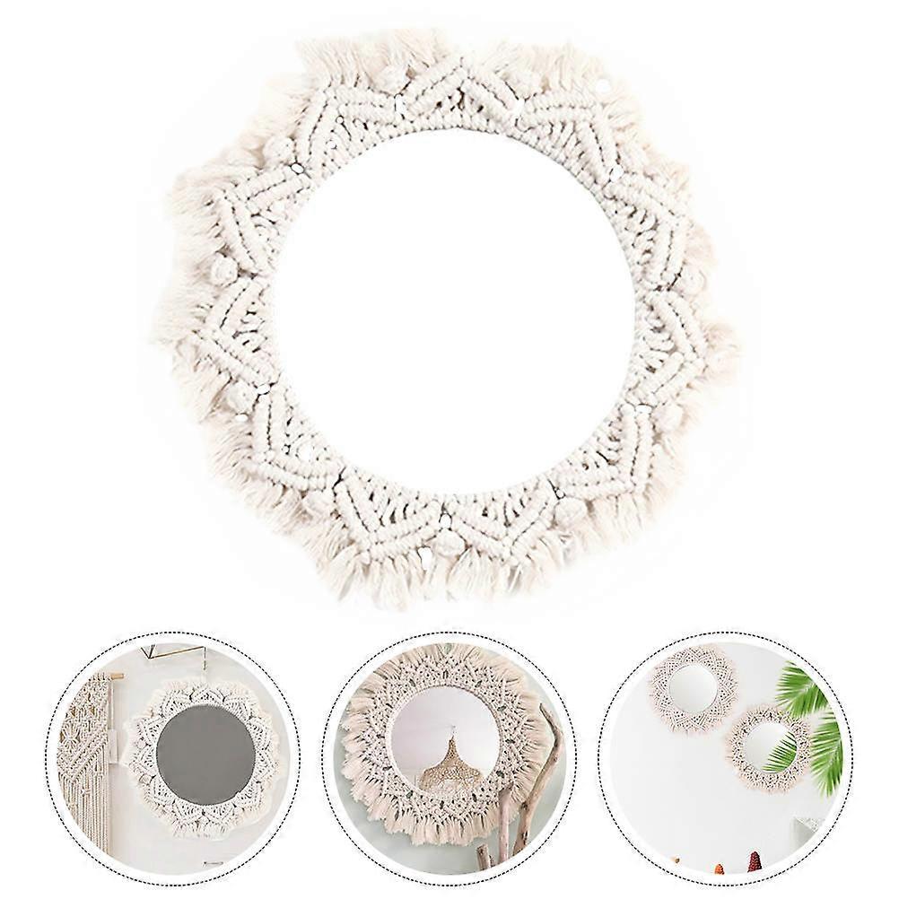 Small Makeup Mirror Bedroom Decorative Mirror Vertical Space Addition 1Set