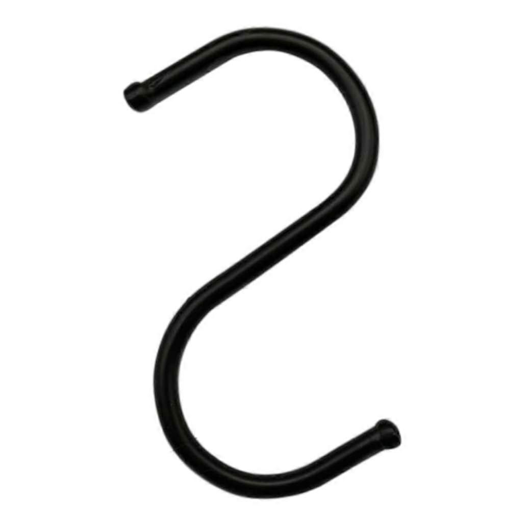 Blacks Hooks Heavy Duty S Shaped Hanging Hooks for Kitchen Bathroom, S Hook Hanger