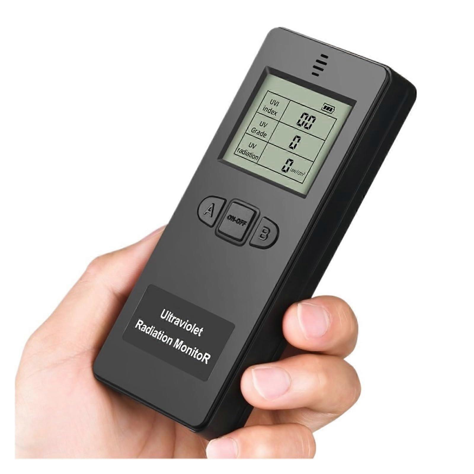 Portable Digital UV Radiation Detector KF90 UVUltravioletUVI Meter Health Unit Tester Protector Nuclear Radiation Meter