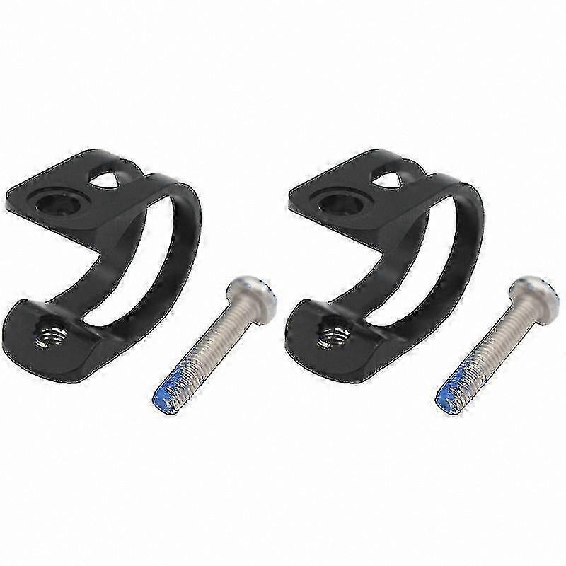 2PCS Stainless Steel Bolt Clamp Ring for Bicycle Brake Lever Compatibility with SRAM Models E7 E9 X0 GUIDE R CODE