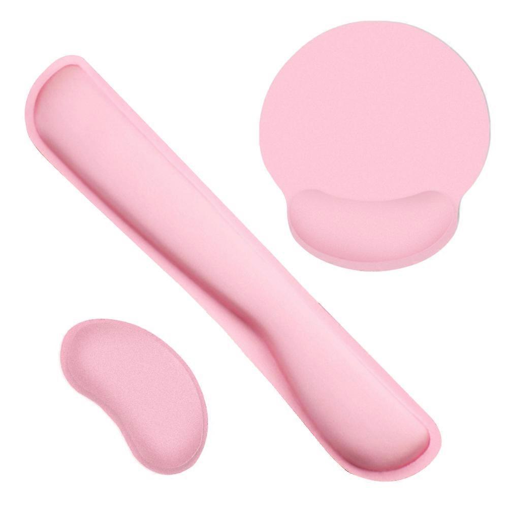 Ergonomic Mouse Pad with Wrist Rest, Non Slip Design for Comfortable Office, Gaming, and Study Use