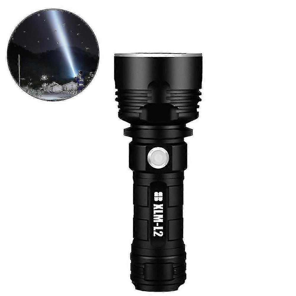 High Brightness LED Flashlight, Most Powerful USB Rechargeable Flashlight, IPX6 Waterproof