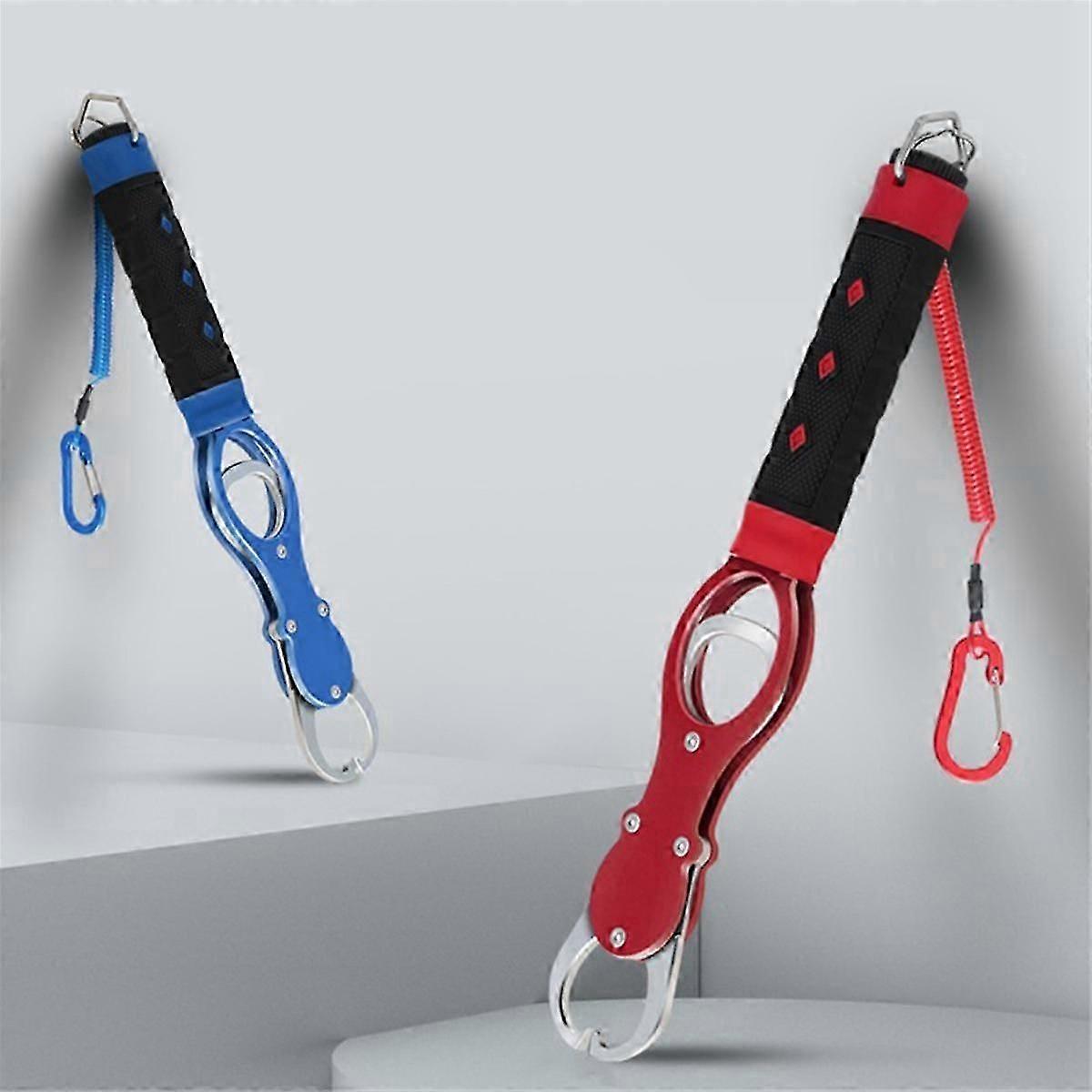 Portable Device Fish Control Device Fish Catching Pliers Hook Fish Control Device Set Red + Multifunctional Pliers
