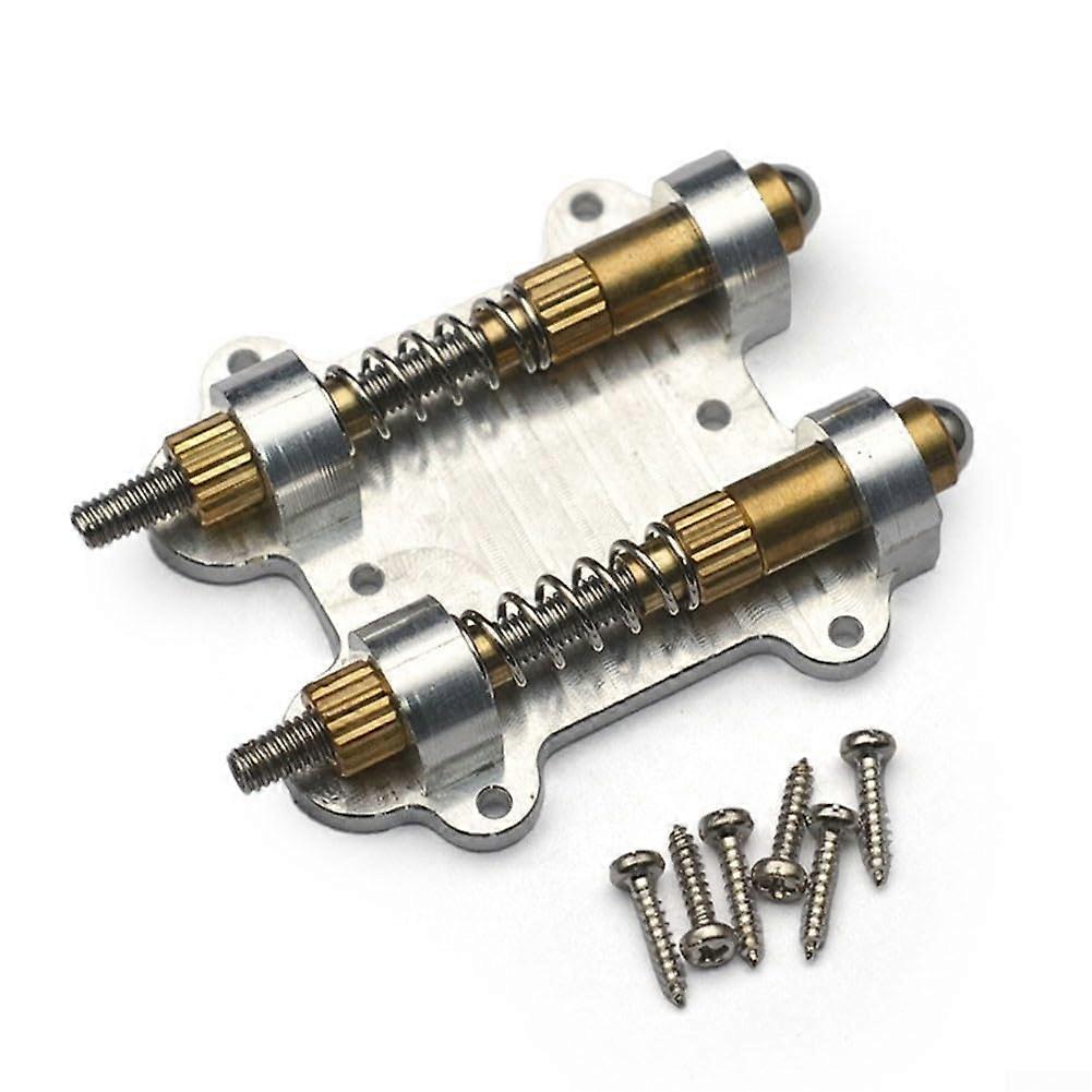 Tremolo stabilizer for electric guitar, made of brass, to prevent and maintain tuning.