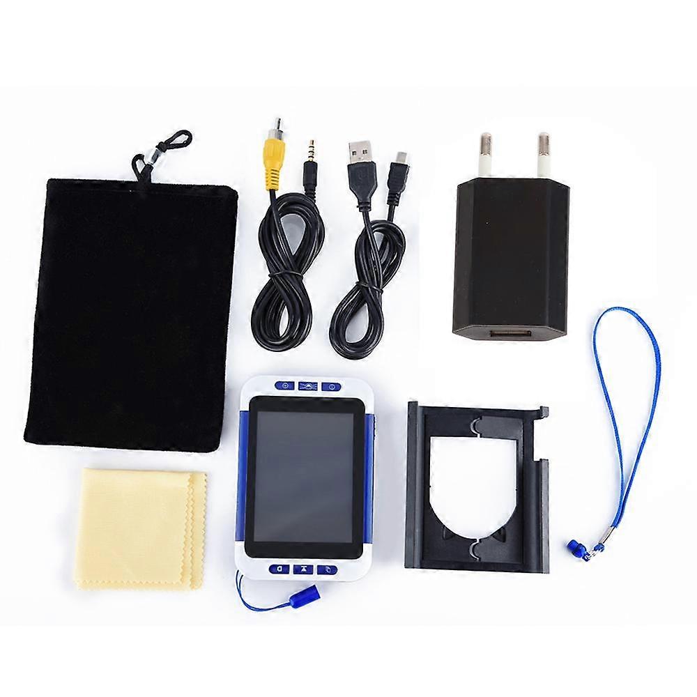 3.5 Inch TFT LCD Digital Magnifier with 32X Zoom, Electronic Reading Aid for Visual Support, EU110-240V