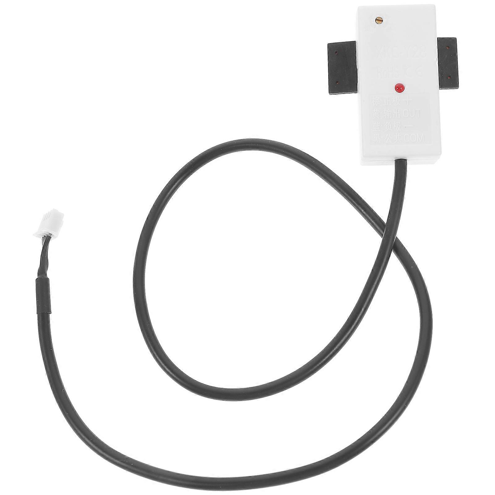 Liquid Level Detection Level Gauge Non-contact Sensor Suitable For Pipeline Installation In White Color 1Pcs