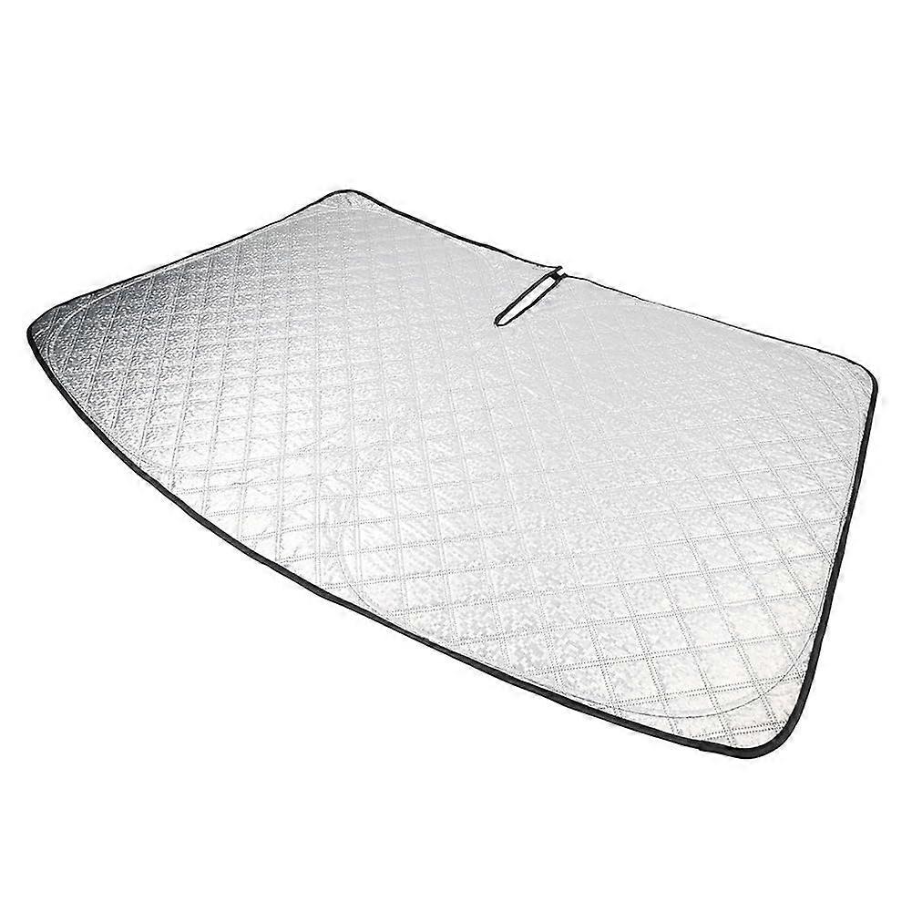 Sunshade for car, foldable, windshield protector, custom aluminum coating, cotton and Oxford fabric, for CX30 2019, 1 piece.
