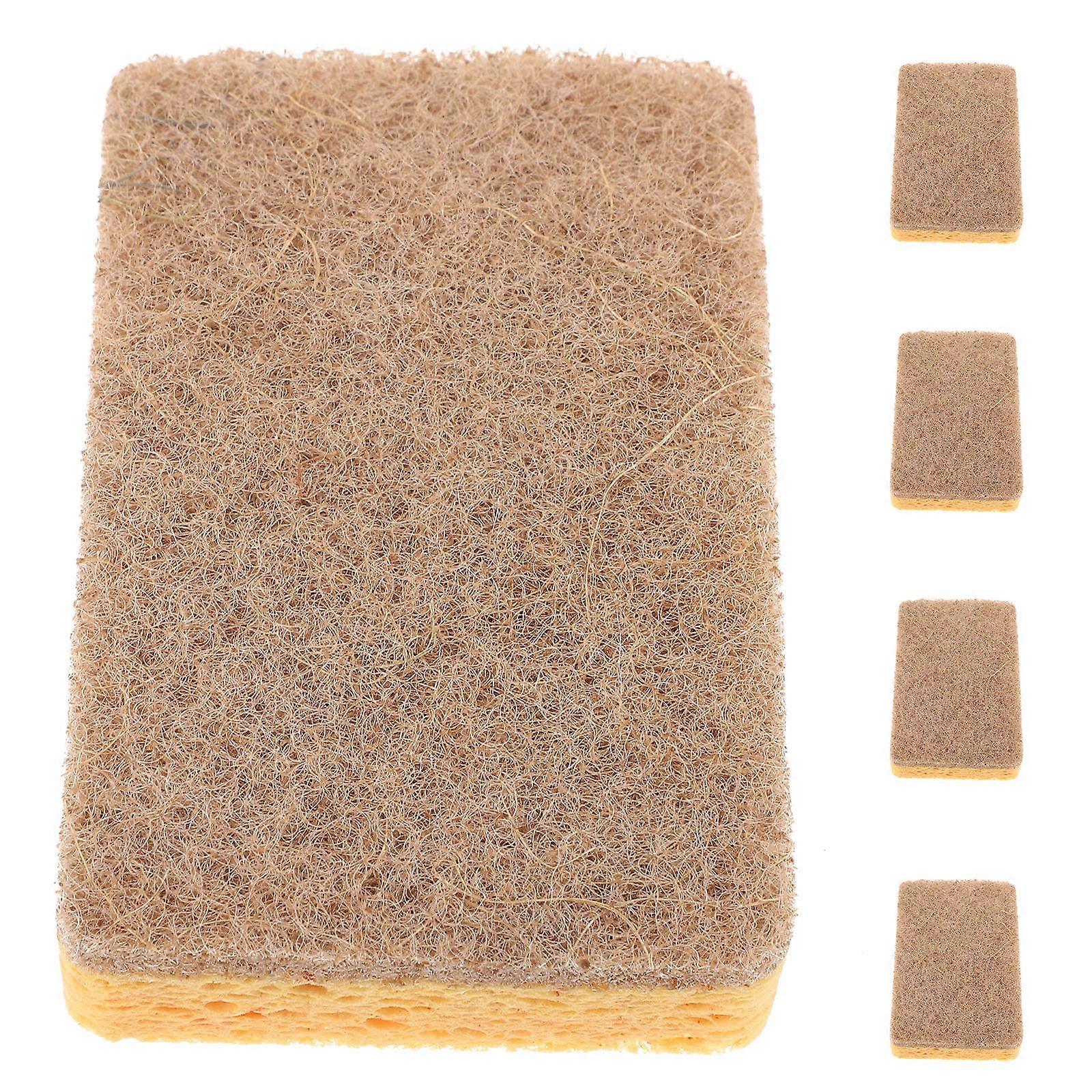 MultiFunction Super Absorbent Sponge for Cleaning Dishes and Kitchenware 5pcs Multi Color
