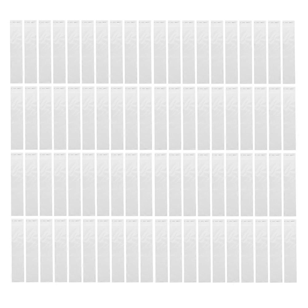 Clear Packaging Bags 400Pcs Resealable Plastic 25X5cm Rectangular Storage Pouch Wedding