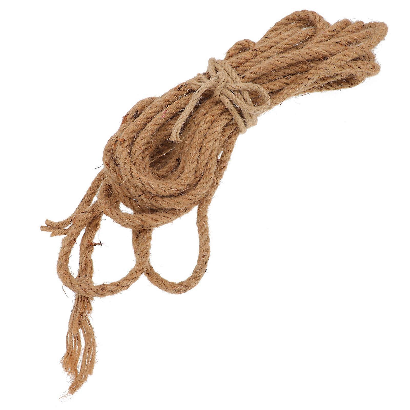 Decorative Jute Rope 1 Set Ideal for Christmas Tree Decoration Elegant Khaki Color Perfect for Gift Wrapping
