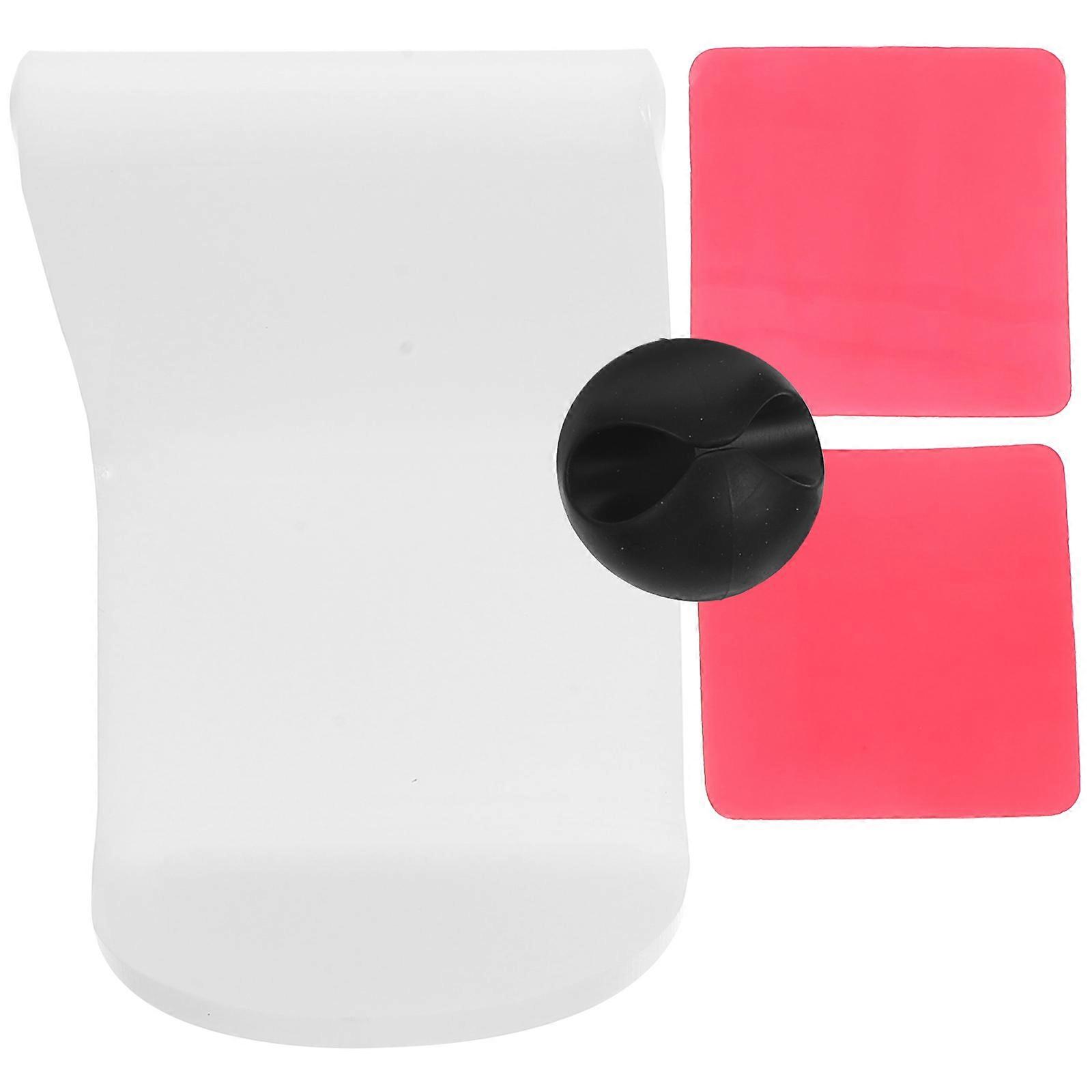 Game Controller Wall Mount Holder For Users White Multi-functional Bracket Acrylic Construction 1Set