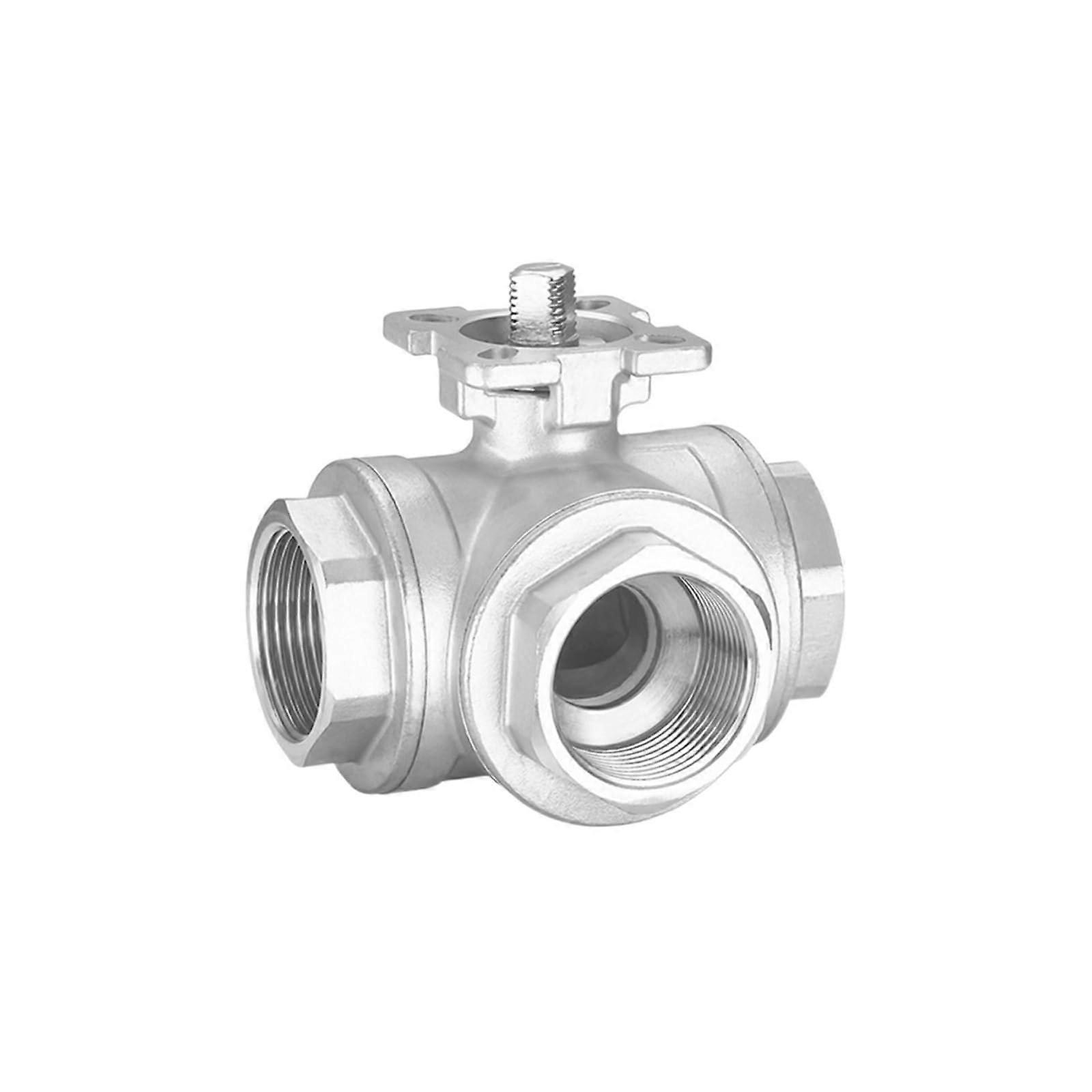 Motorized Ball Valve DN8DN25 Stainless Steel Platform ThreeWay Internal Thread (DN32, T Type)