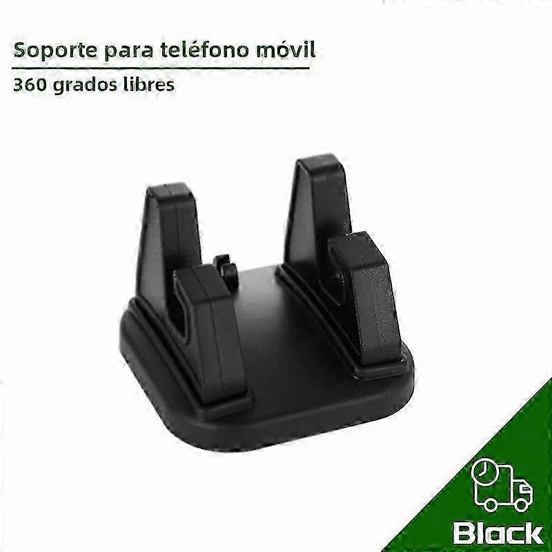 Universal 360° Rotating Dashboard Phone Mount with Silicone Anti-Slip Pad for GPS Devices