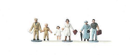 Merten MRT0270820 Pairs of Travellers (3) Figure Set N (1/148 - 1/160) Figures [N] Scale model