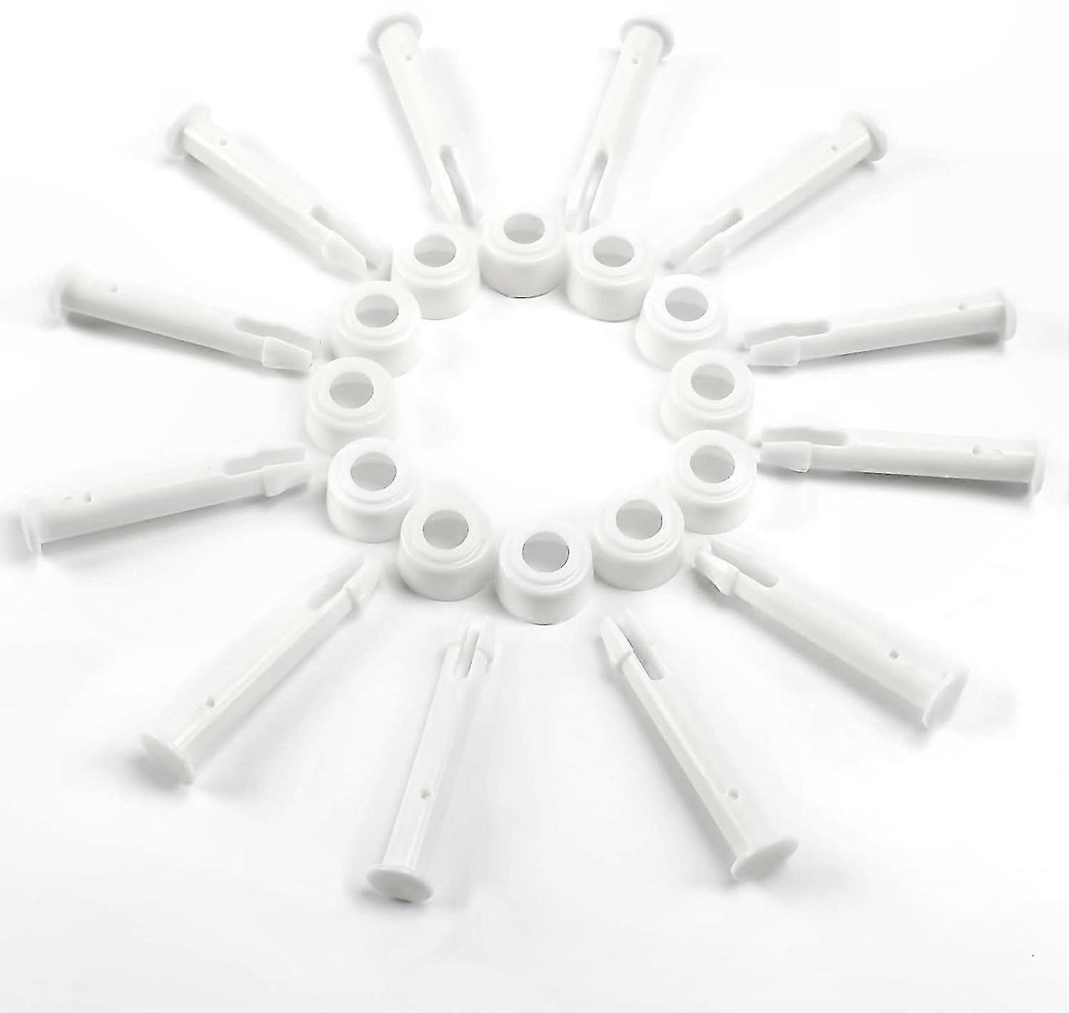 Pool Maintenance Kit with 12 Plastic Pins for Frame Pools, Compatible with Rectangular and Round Designs (5.5cm)