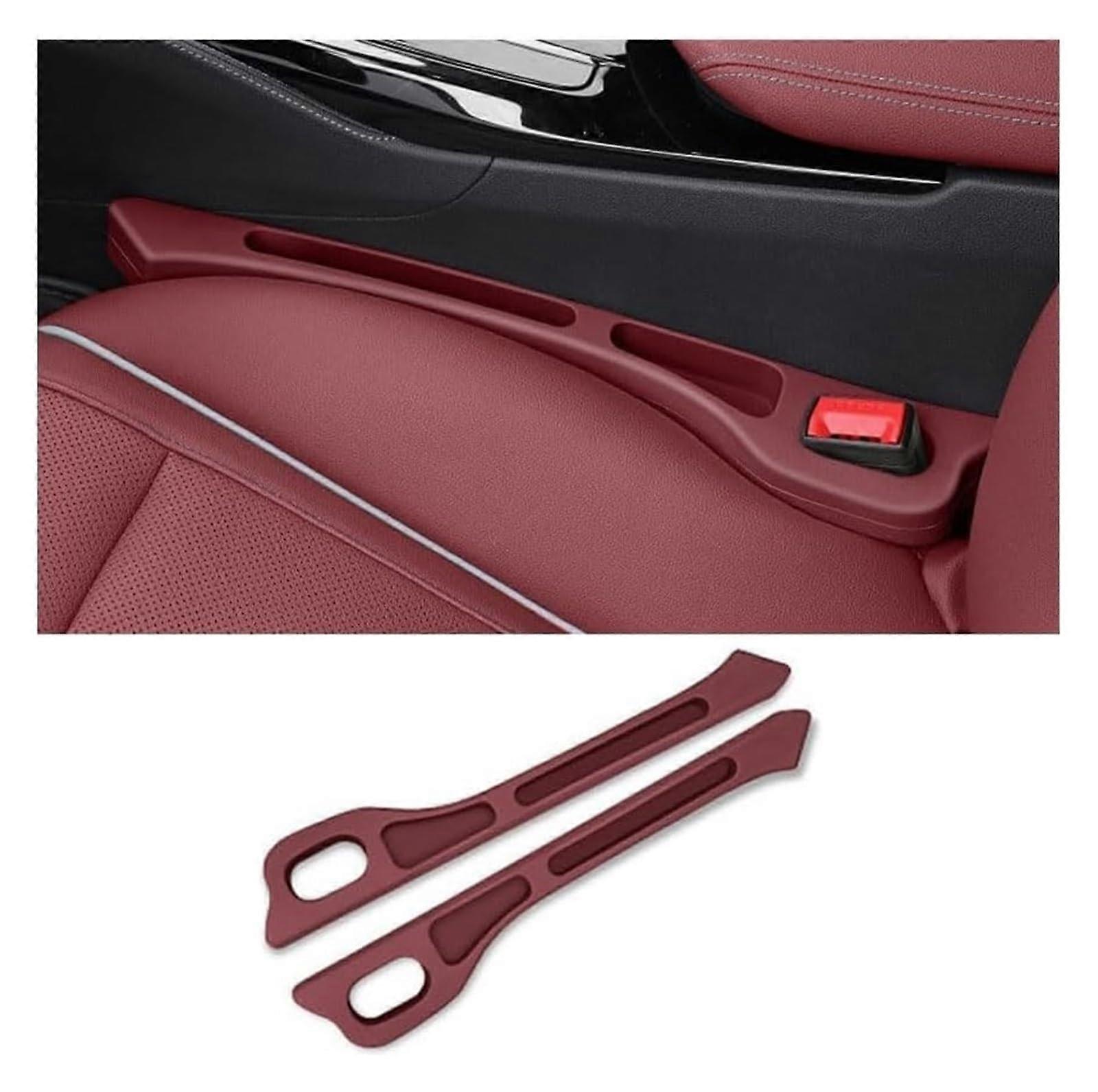 Armrest Center Console Gap Filler For Smart Fortwo C451 A450 C450, Seat Gap Organizer, Stops Items From Dropping, Red