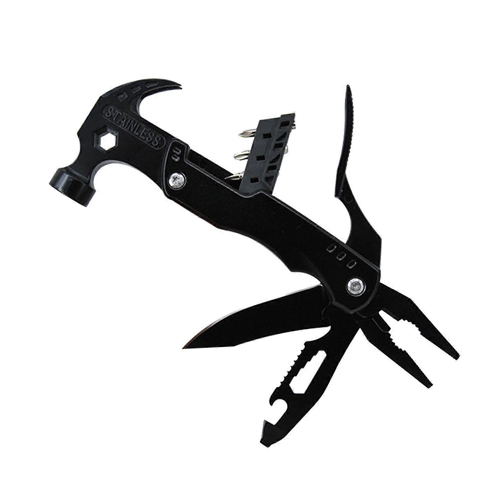 Collapsible Claw Hammer for Emergency Auto Repair, Durable Hand Tools for Men, Compact and Lightweight Design