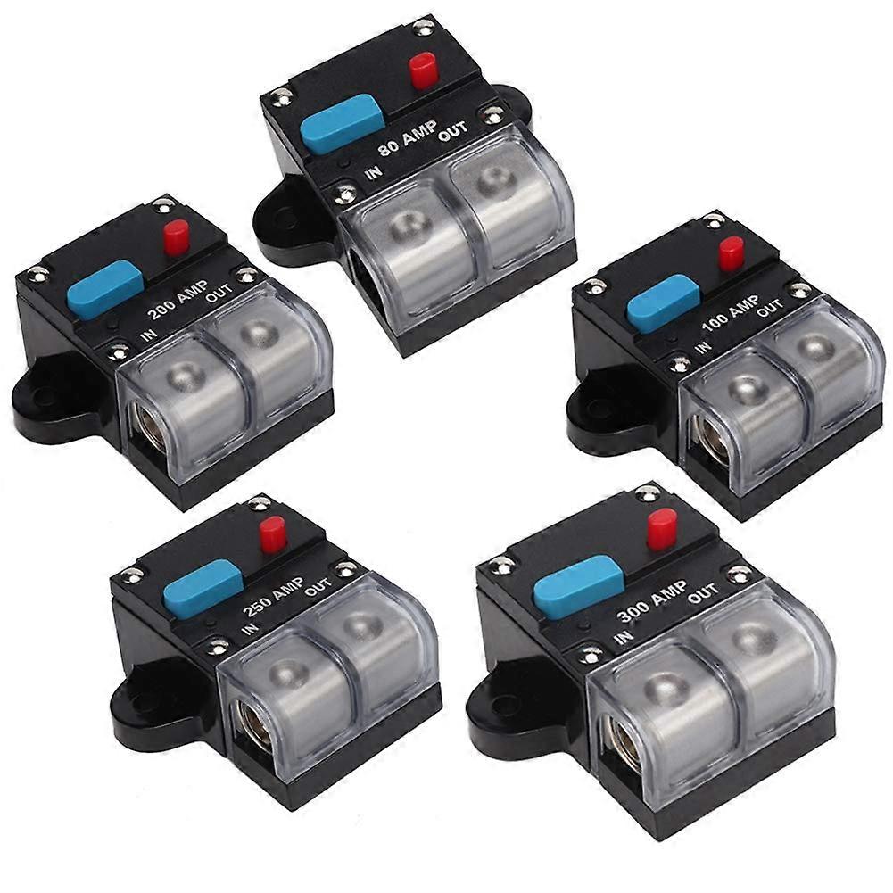 Circuit breaker, 80A300A automatic reset automatic circuit breaker, selfreset fuse, manual reset button.