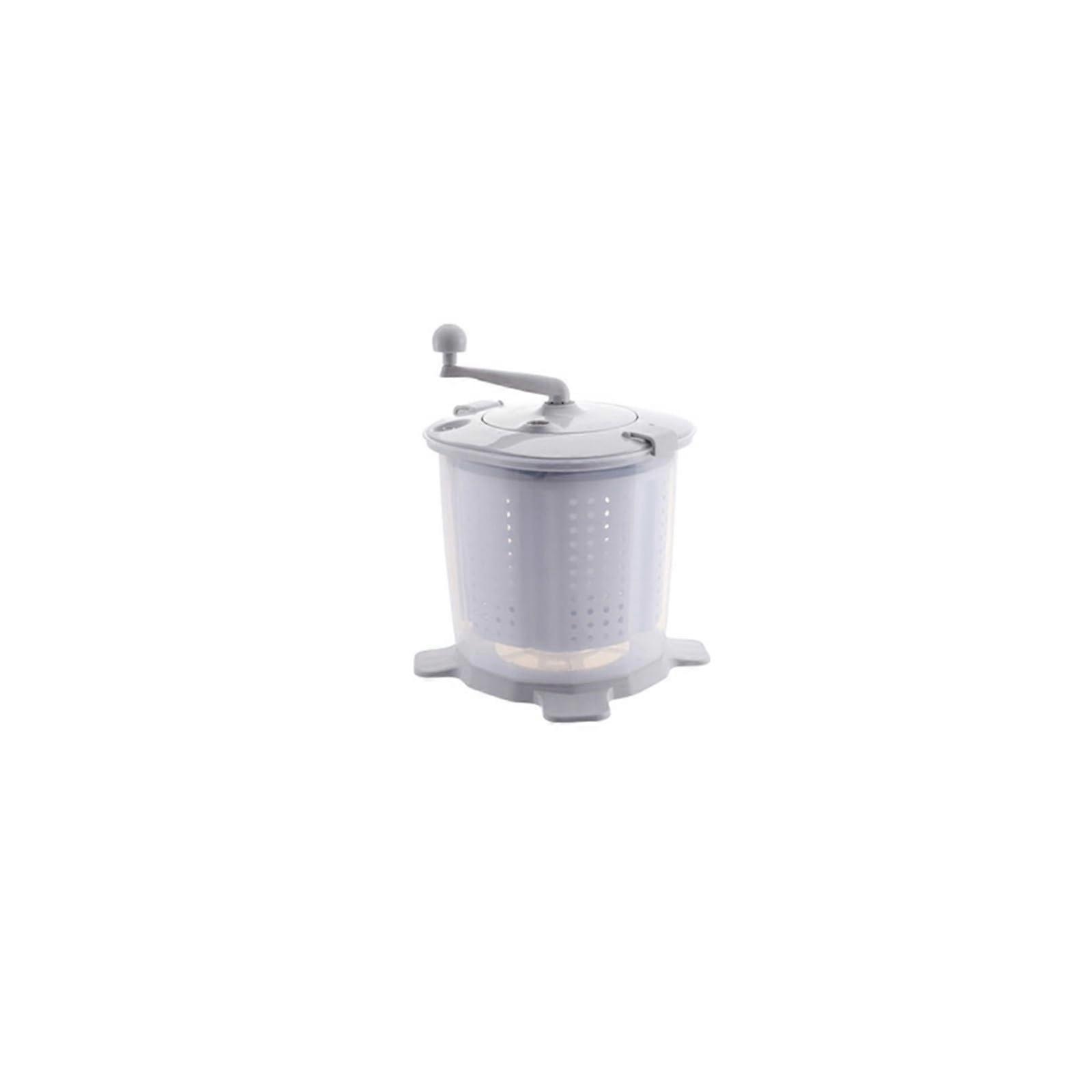 Manual Compatible for Mini Home Desktop Washing Machine, Dorm, Students, Power, Practical Hand Crank, a Tumble Dryer Washing Machine