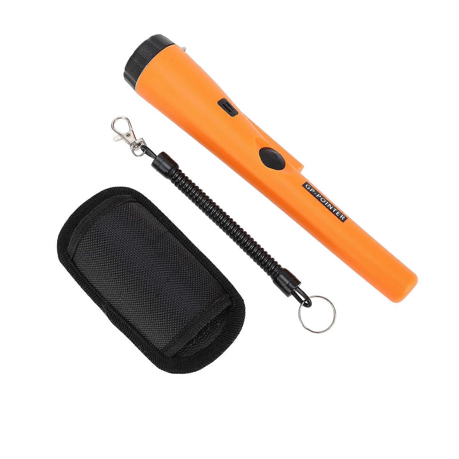Handheld Metal Detector 360° Side Scan Automatic Tuning Metal Detector with LED Light
