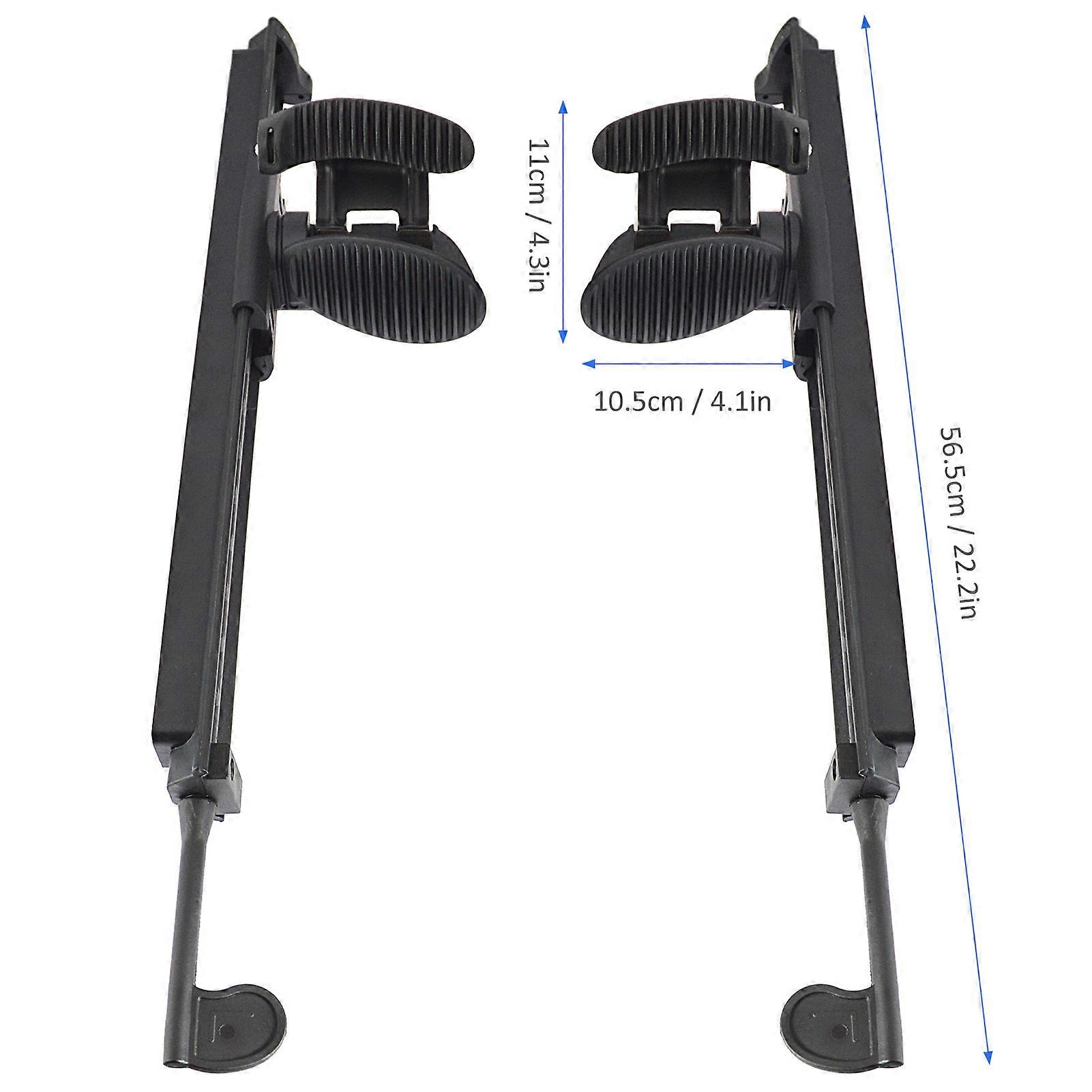 Adjustable Nylon Kayak Pedal Foot Braces 56.5cm for Control