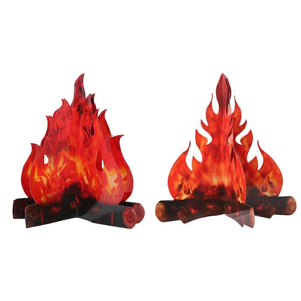 Halloween Party Decorative Props Red Reusable 2Pcs