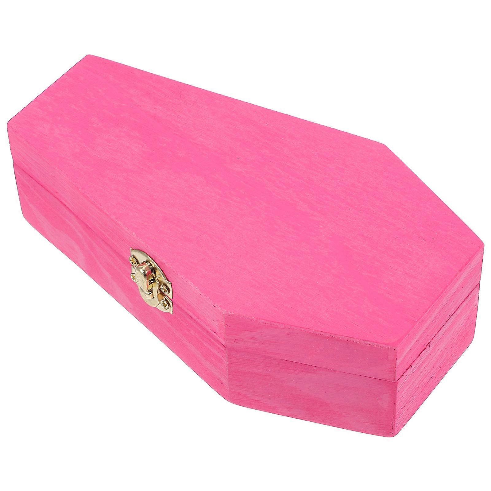 Gothic Style Coffin Treat Box for Jewelry Storage, Halloween Decor, Party Favors & Pet Burial – Small Casket Design