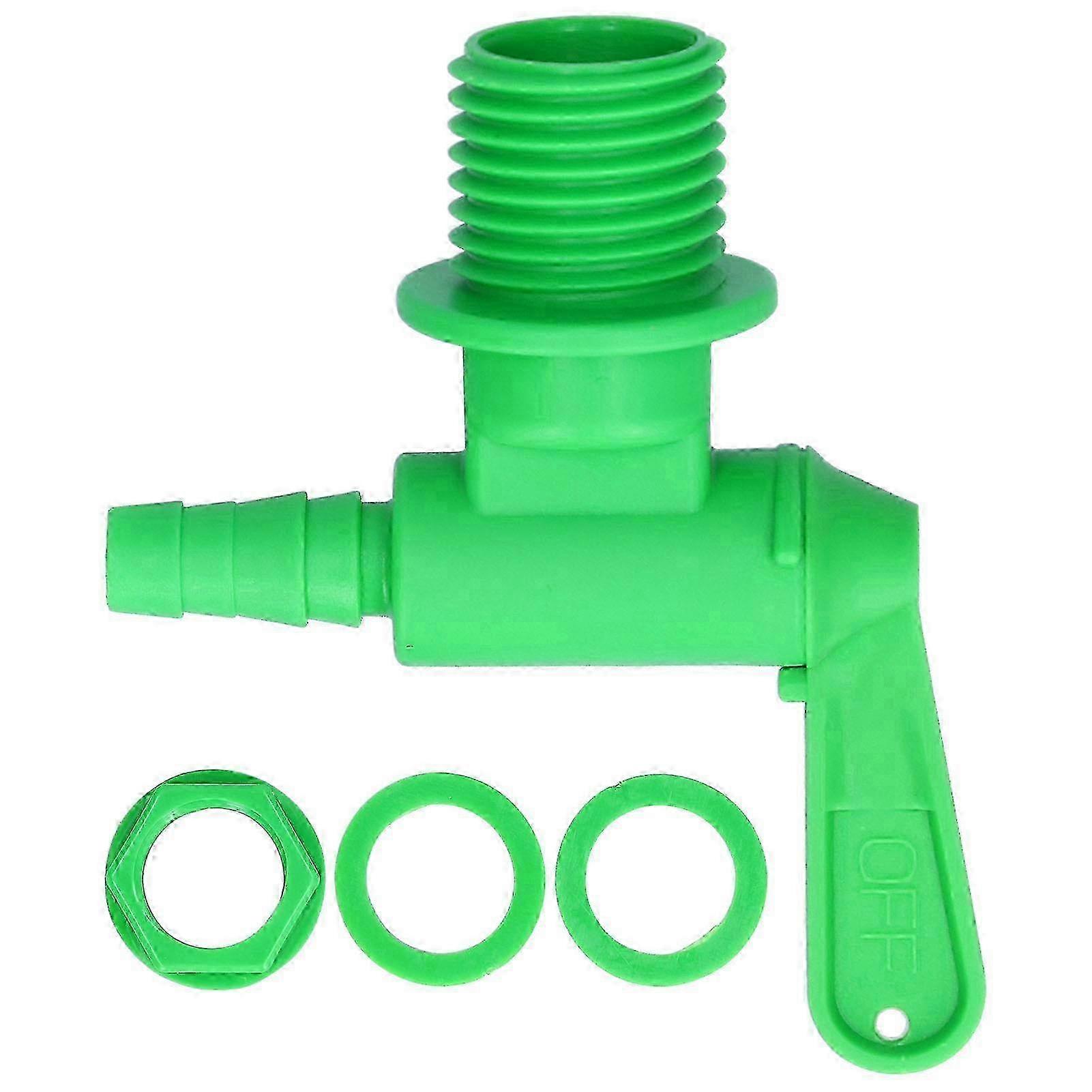 Food Grade PP Beer Bucket Faucet for Home Brewing & Fermentation Accessory in Green