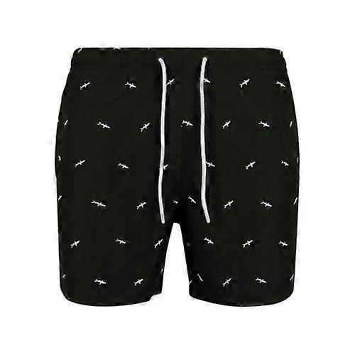 Urban Classics Mens Shark Swim Shorts